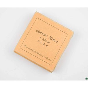 Umkarton für das Eiserne Kreuz 1.Klasse 1939 Herst. B.H Mayer, …