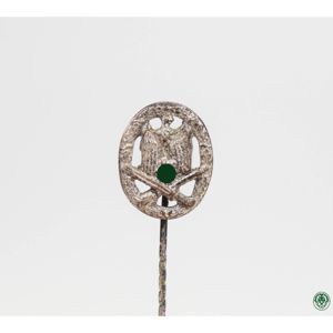 Miniatur vom Allgemeinen Sturmabzeichen in Silber