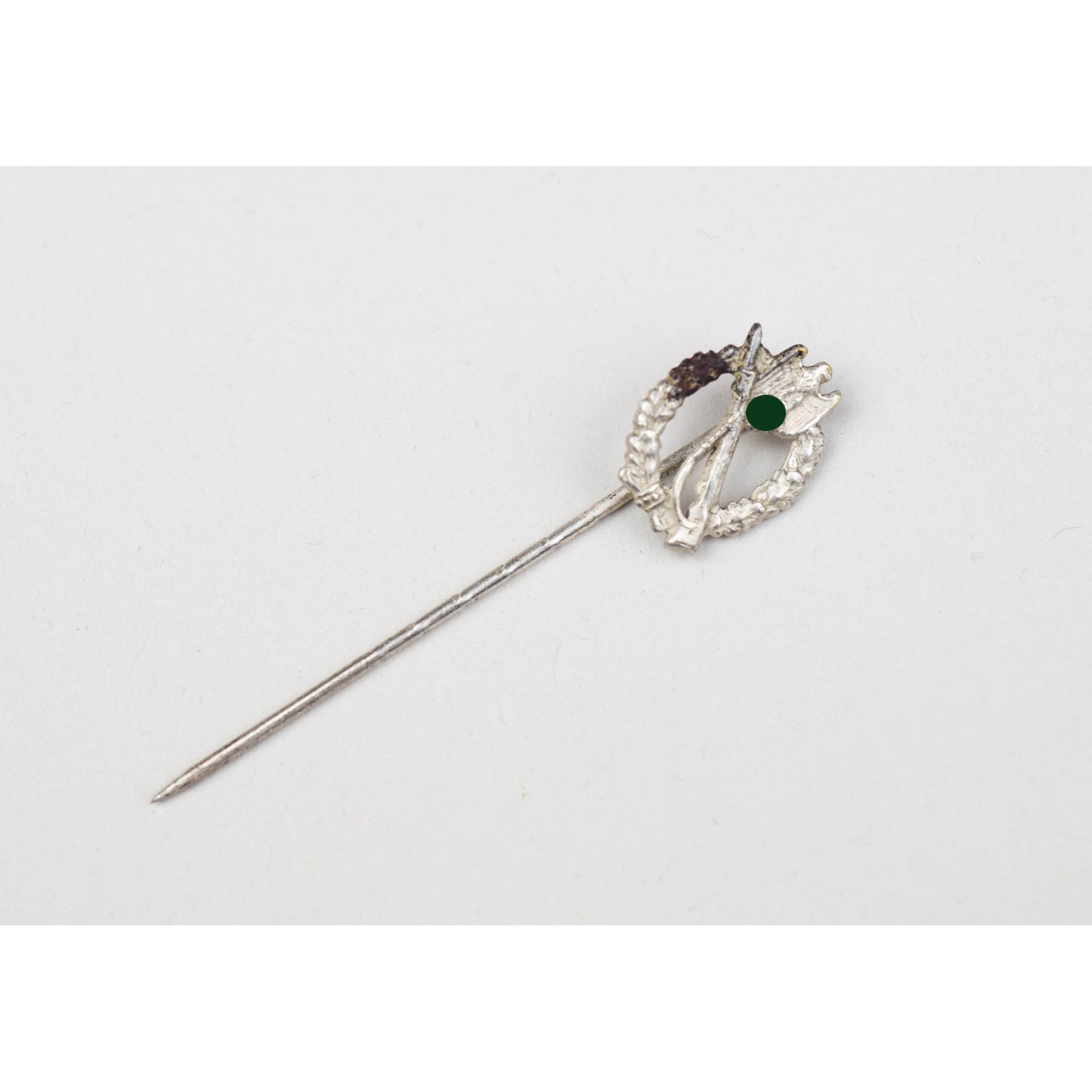 Miniatur vom Infanterie Sturmabzeichen in Silber (hohl) — image 2