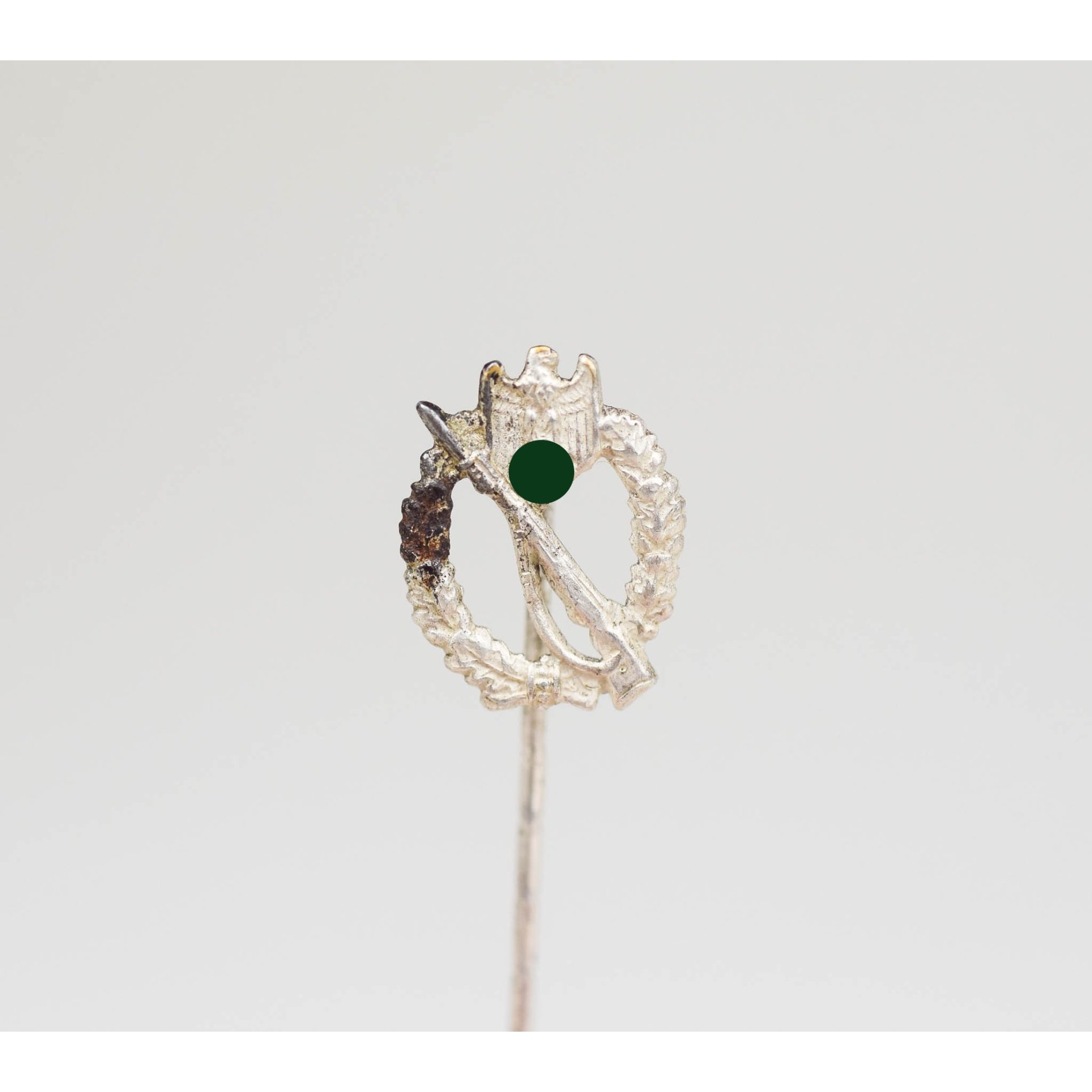 Miniatur vom Infanterie Sturmabzeichen in Silber (hohl) — image 4