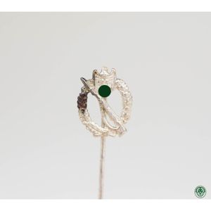 Miniatur vom Infanterie Sturmabzeichen in Silber (hohl)