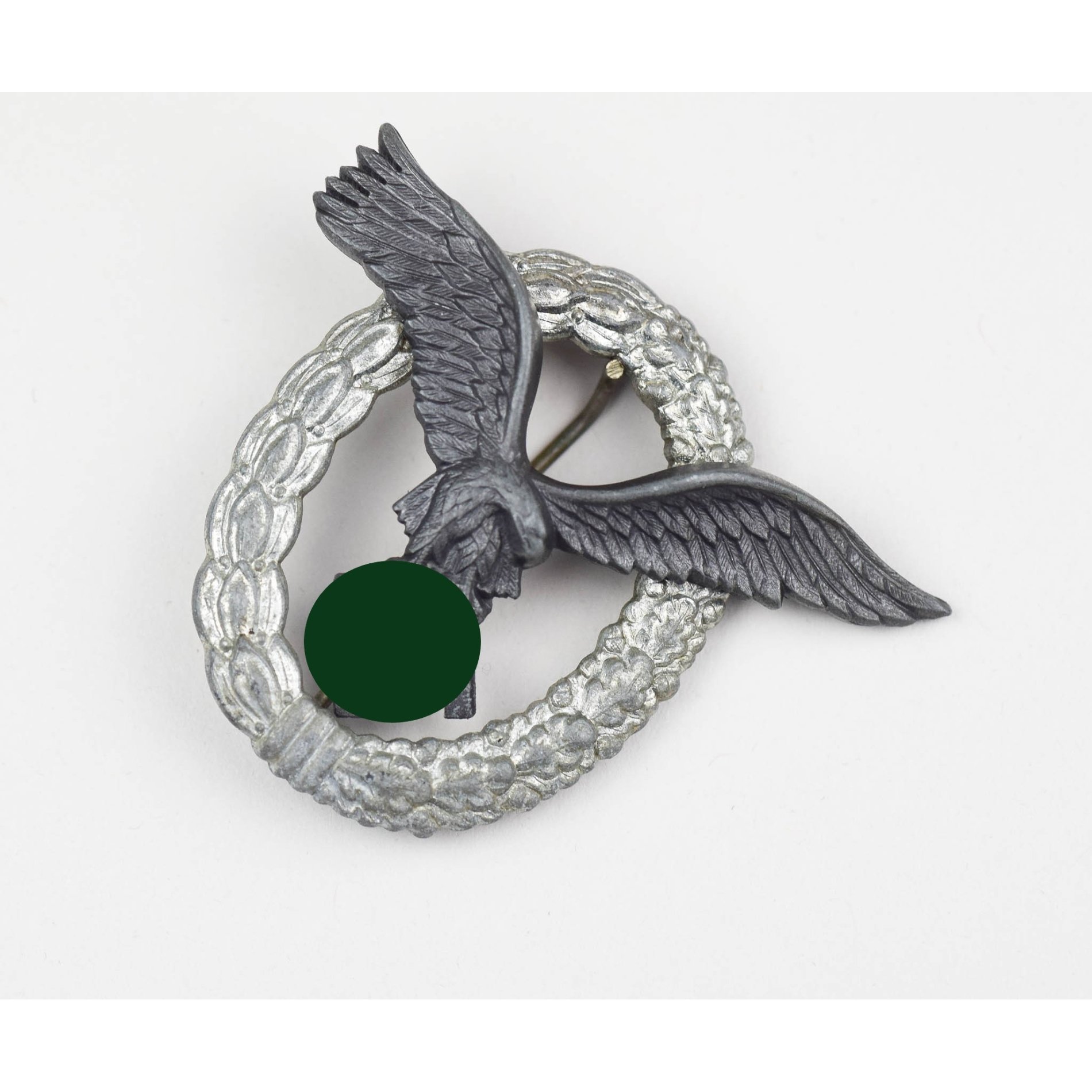 Flugzeugführerabzeichen der Luftwaffe Zink versilbert — image 2