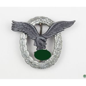 Flugzeugführerabzeichen der Luftwaffe Zink versilbert