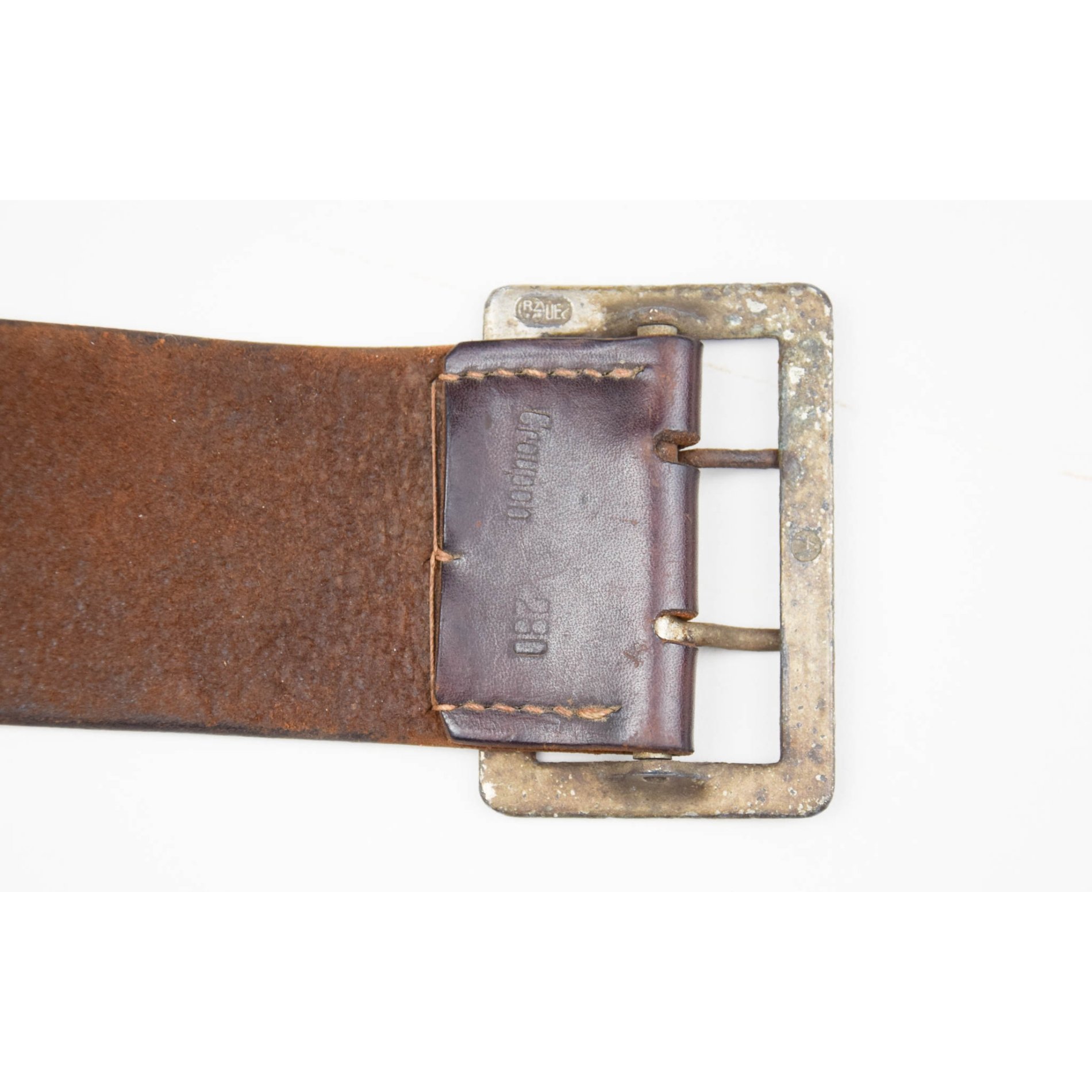 Wehrmacht 2-Dornkoppel Koppel für Offiziere 'A' RZM — image 4