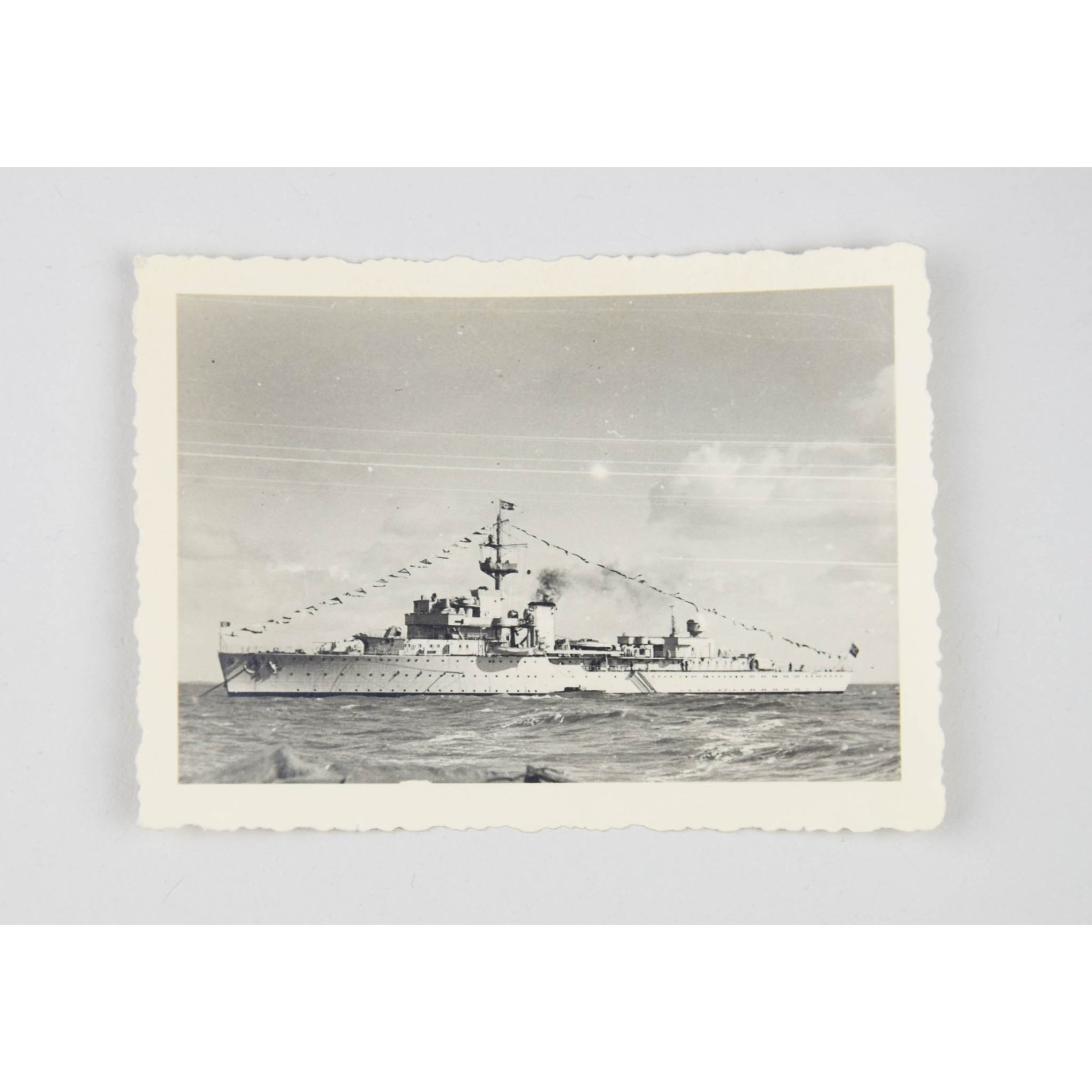 Kriegsmarine Fotoalbum mit losen Fotos im Schuber — image 13