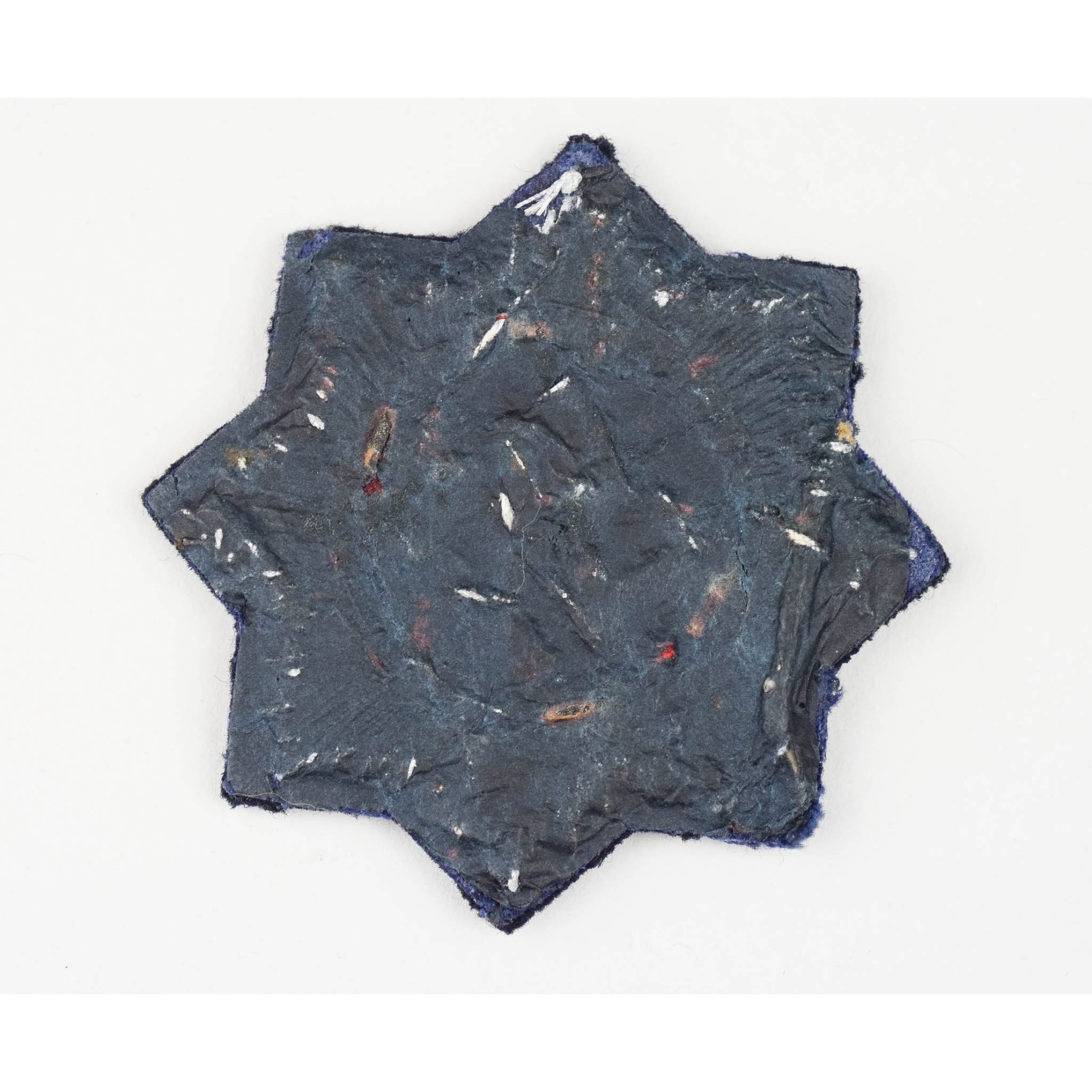 Stoffausführung Deutsches Kreuz in Gold auf Panzerstoff, sehr selten! — image 4