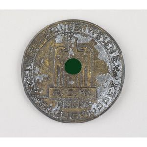 Medaille Reichsbrieftaubenwesen 'Für hervorragende Flugleistungen 1937' R.D.K.I.