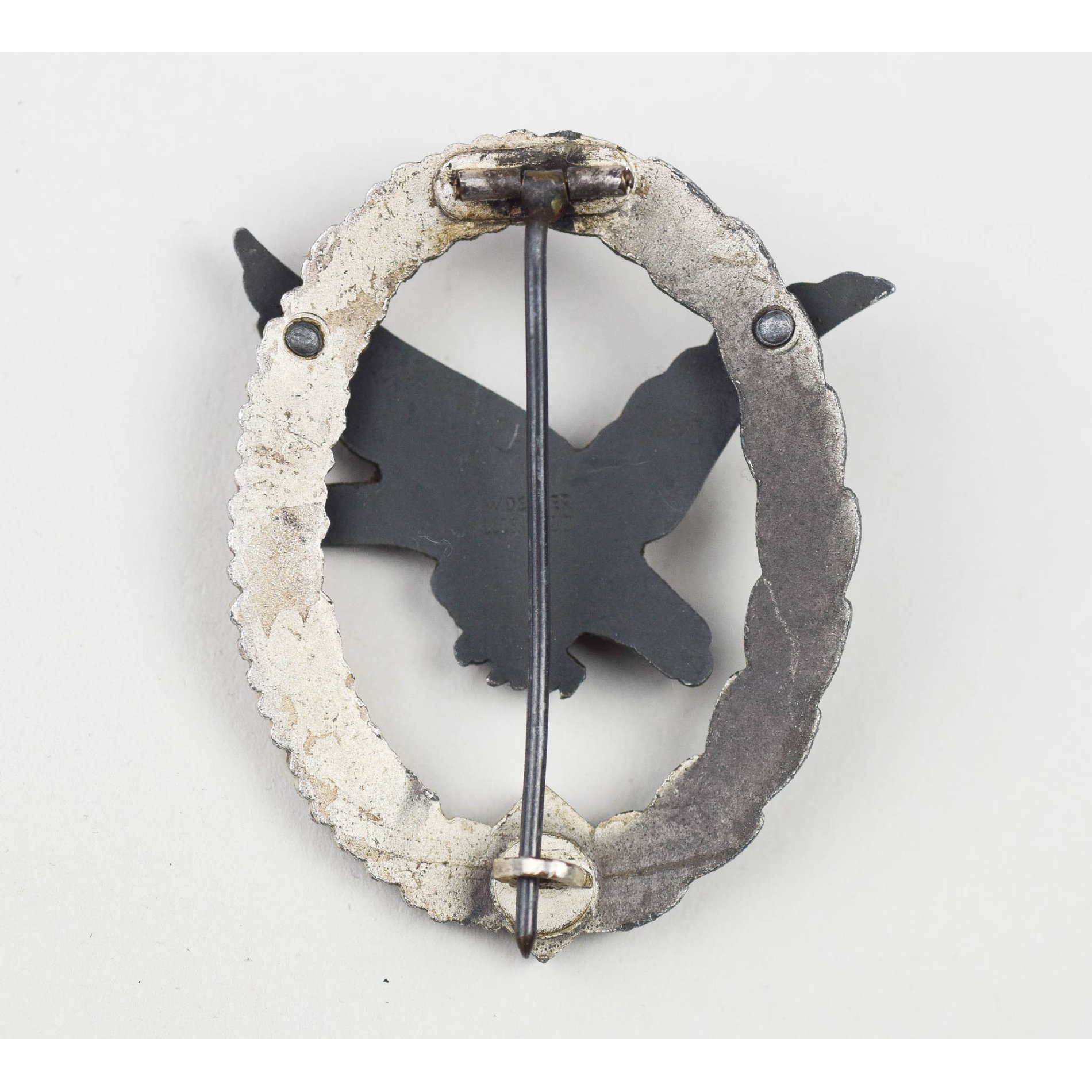 Luftwaffe Fliegerschützenabzeichen W. Deumer im Etui — image 3