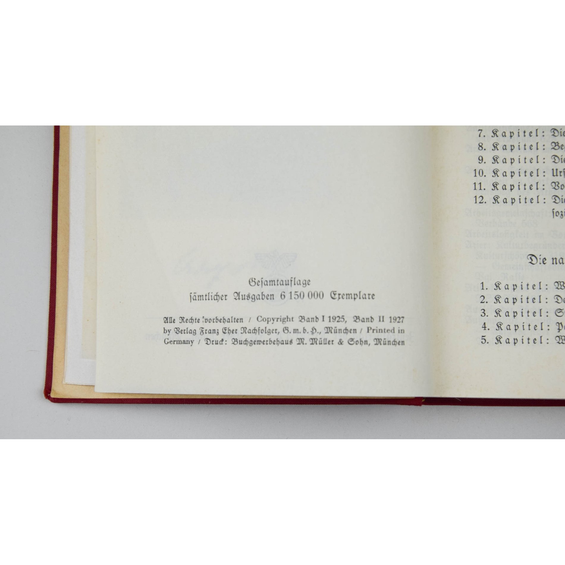 MK Tornisterausgabe von 1940 mit Inschrift Reichsleiter von Schirach Frohes Weihnachtsfest 1940 — image 6