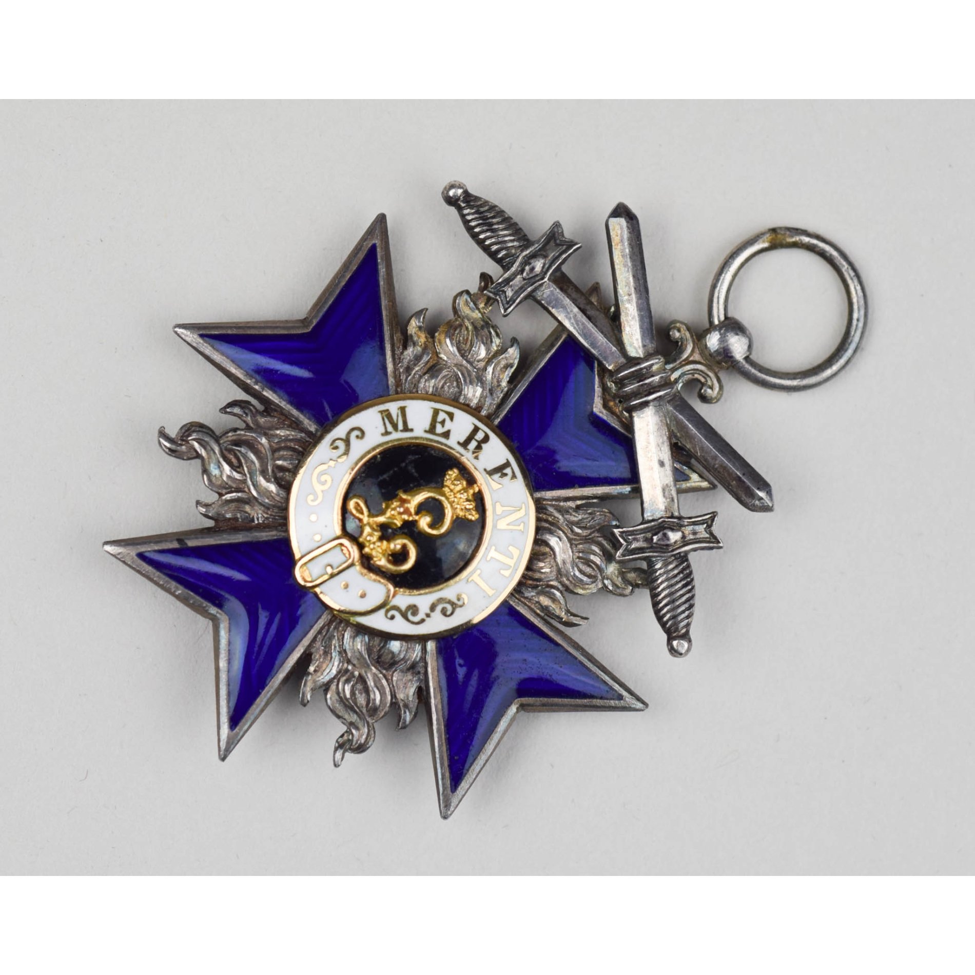 Bayern Militär-Verdienstorden Kreuz 4. Klasse mit Schwertern 900 Silber G.H — image 6
