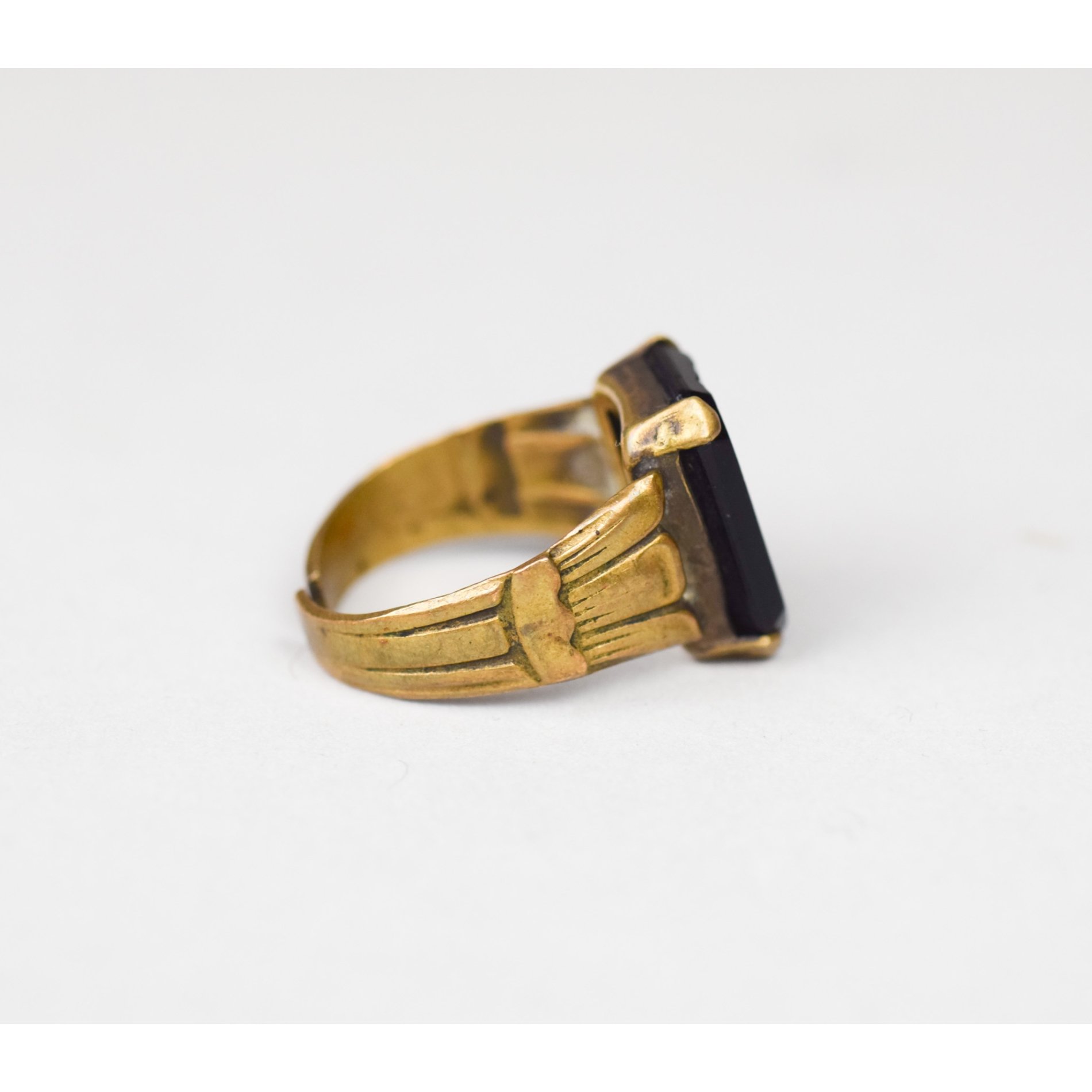 2. Weltkrieg Westwall Fingerring Totenkopfring — image 4