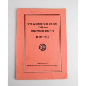 Das wichtigste aus unseren Uniformen 1939/1940