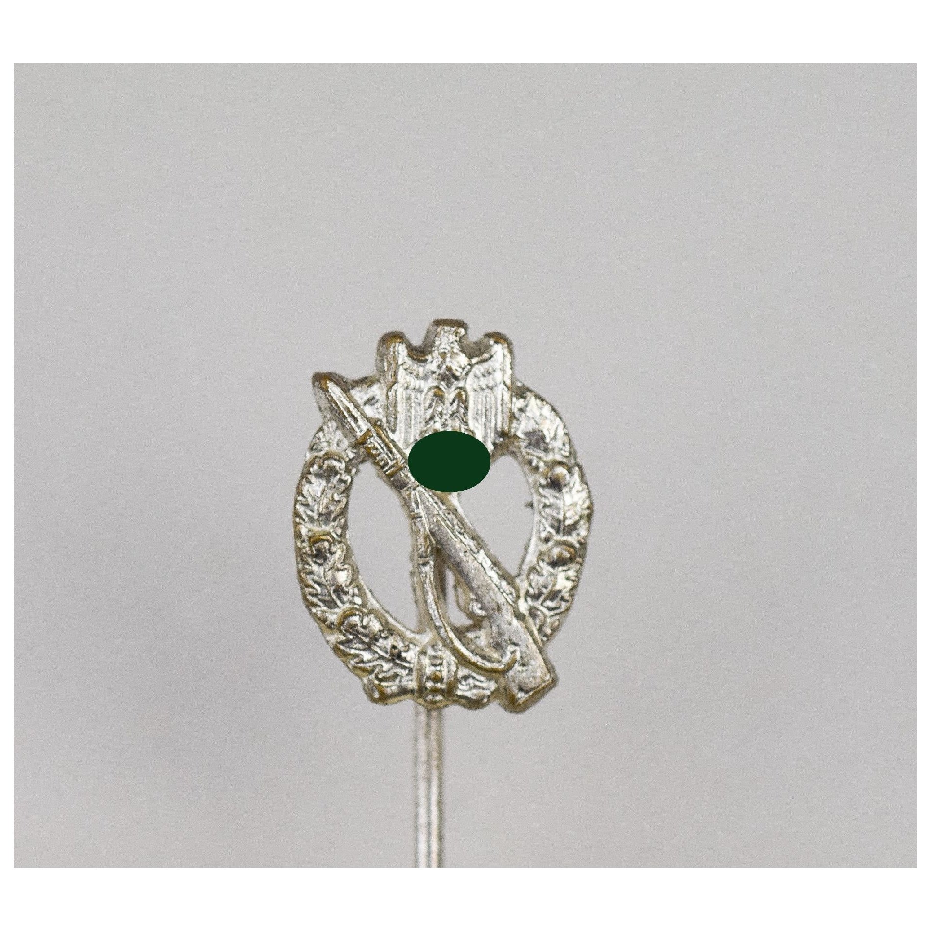 16mm Miniatur vom Infanterie Sturmabzeichen in Silber W.Deumer — image 2