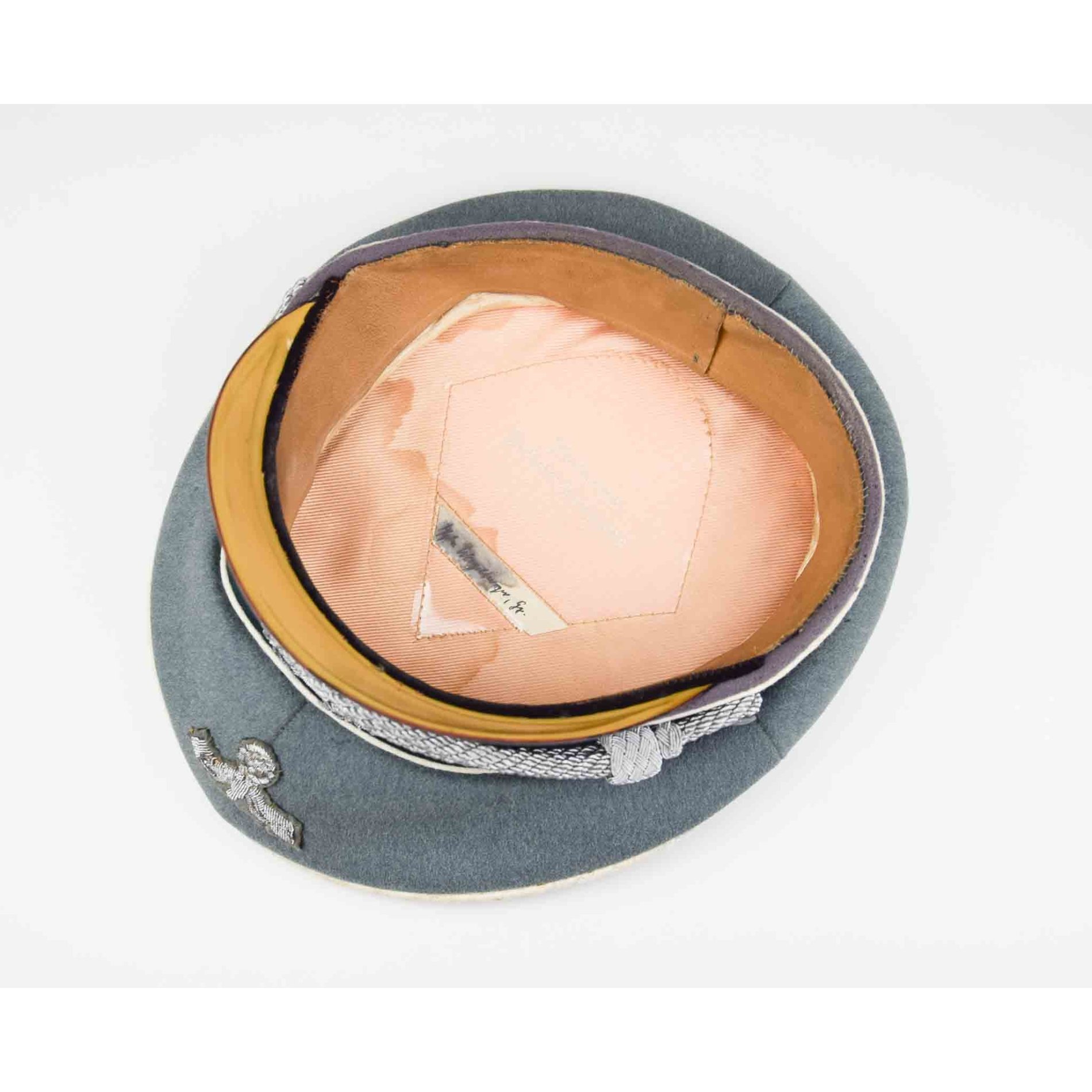 Persönliche Schirmmütze aus dem Besitz vom Ritterkreuzträger Georg Wenzelburger (Träger Nahkampfspange in Gold!) — image 10