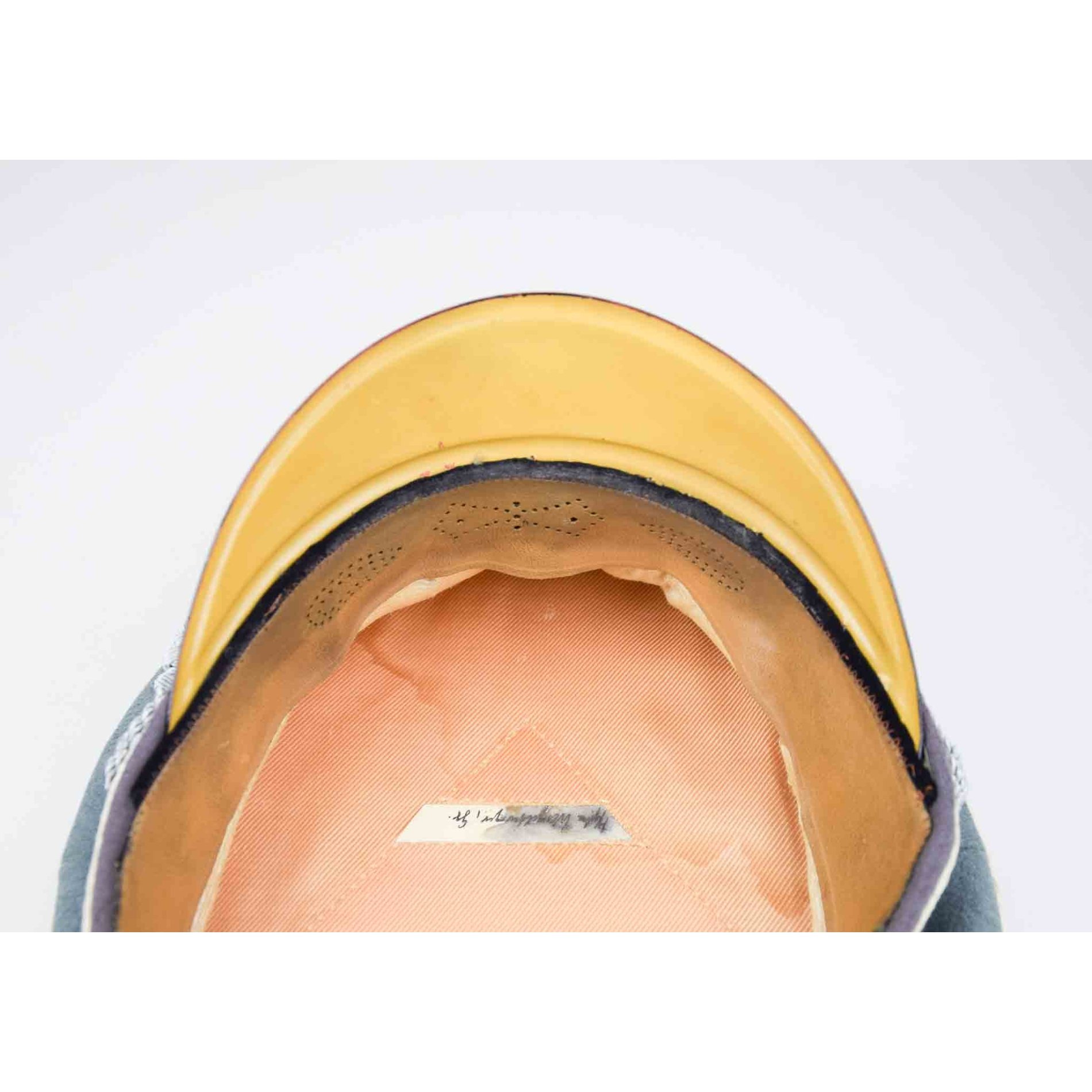 Persönliche Schirmmütze aus dem Besitz vom Ritterkreuzträger Georg Wenzelburger (Träger Nahkampfspange in Gold!) — image 12