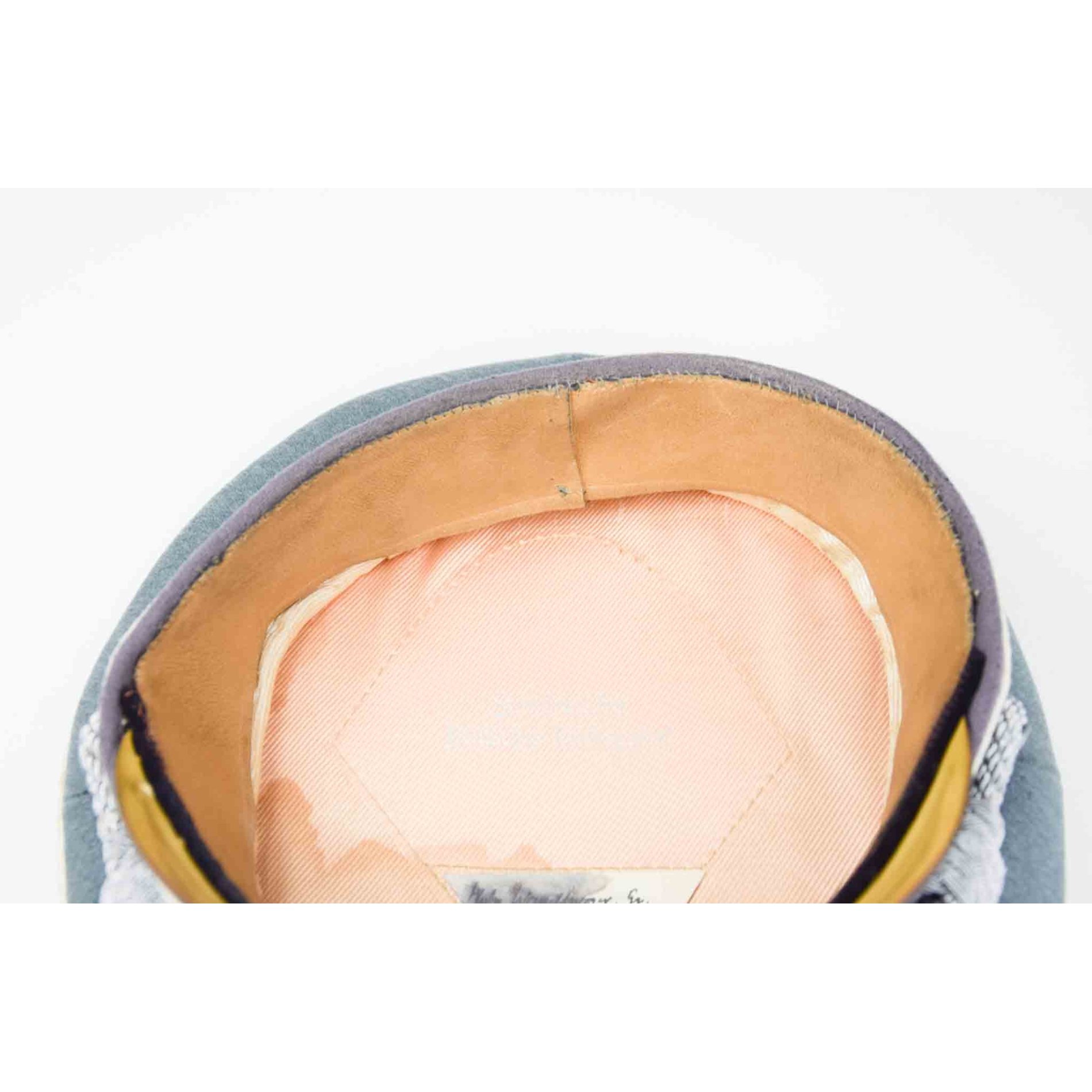 Persönliche Schirmmütze aus dem Besitz vom Ritterkreuzträger Georg Wenzelburger (Träger Nahkampfspange in Gold!) — image 13