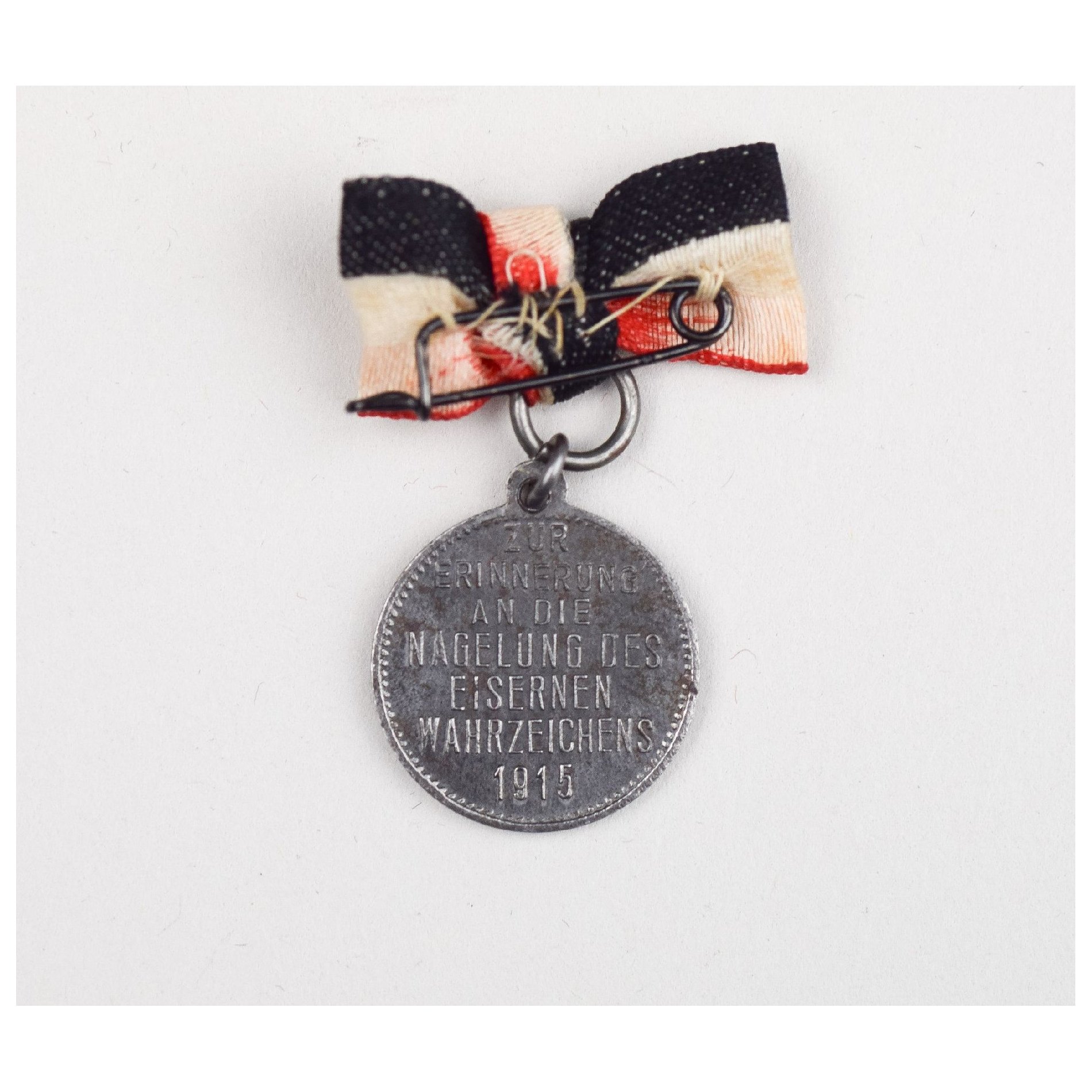Miniatur Medaille 'Zur Erinnerung an die Nagelung des Eisernen Wahrzeichens 1915' — image 3