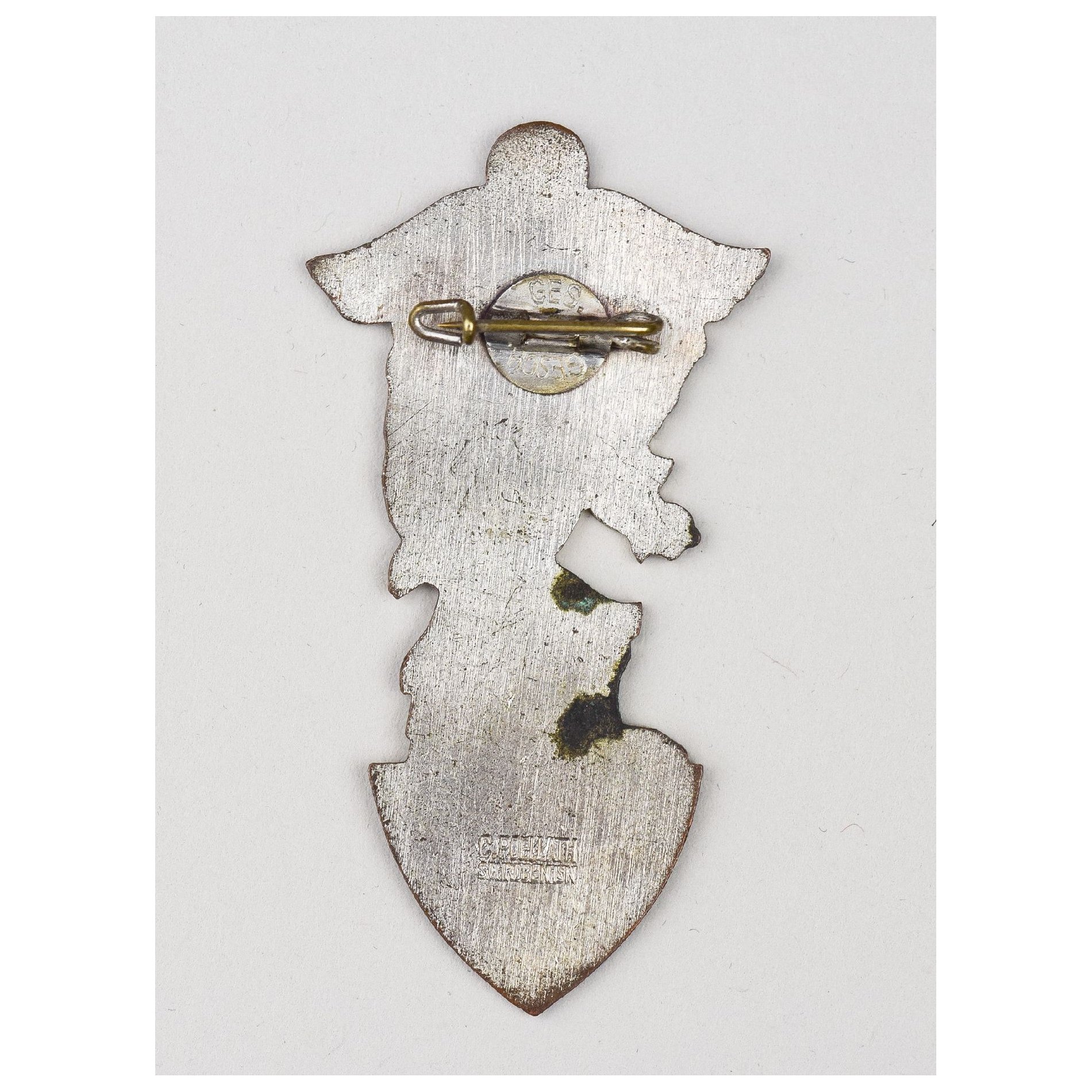 Emailliertes Abzeichen 'T.d.D.H. Braunschweig 18.-19. November 1933' — image 3