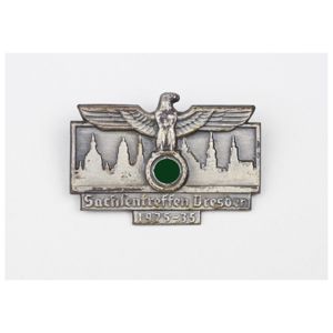 Abzeichen Sachsentreffen in Dresden 1925-1935