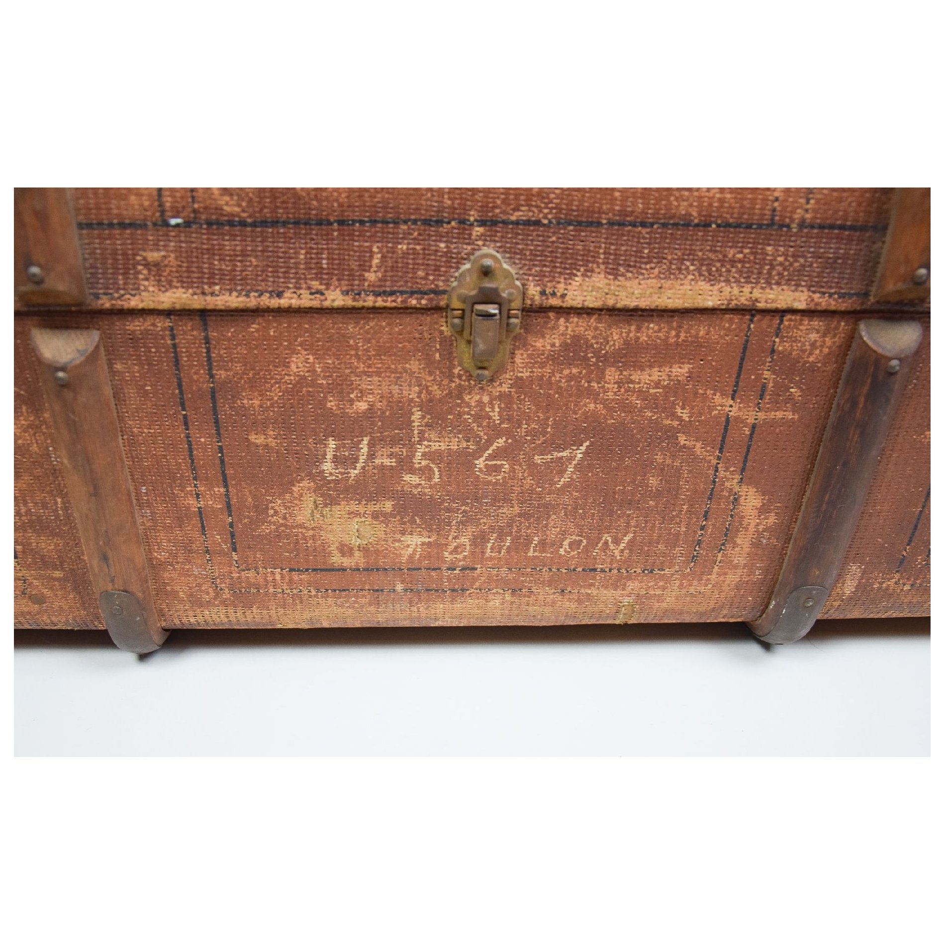 Kriegsmarine U-561 unberührter Nachlass mit Schirmmütze, Stoffeffekten, Briefen und Koffer — image 2