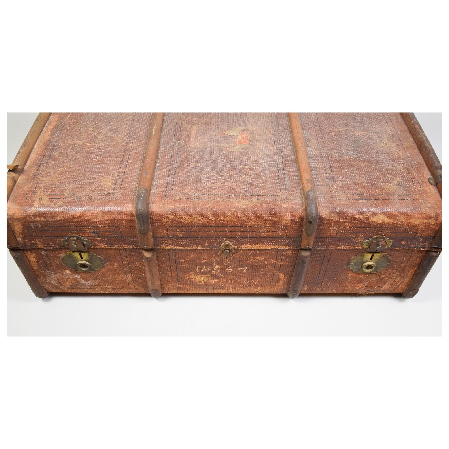 Kriegsmarine U-561 unberührter Nachlass mit Schirmmütze, Stoffeffekten, Briefen und Koffer — image 41