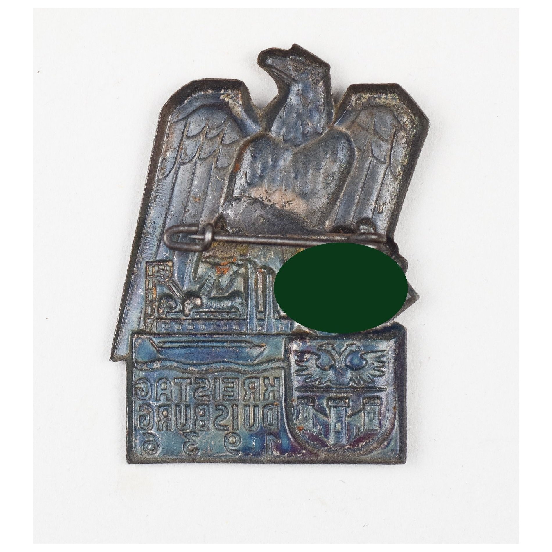 NSDAP Kreistag Duisburg 1936 Abzeichen — image 2