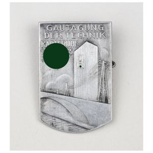 3.Reich Abzeichen Gautagung Der Technik Karlsruhe 1.-4. November 1935