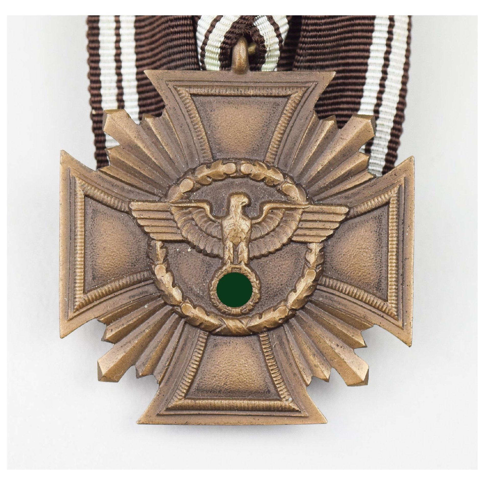 Einzelspange NSDAP Dienstauszeichnung In Bronze, Selten! — image 2