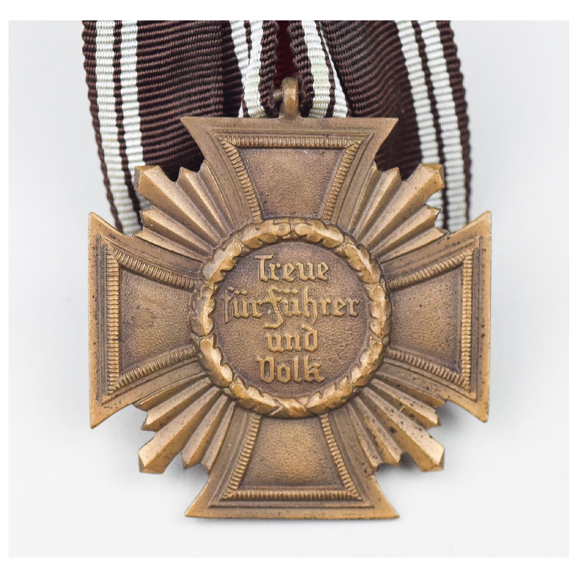 Einzelspange NSDAP Dienstauszeichnung In Bronze, Selten! — image 3