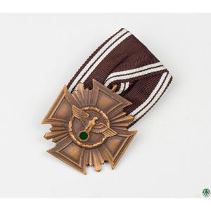 Einzelspange NSDAP Dienstauszeichnung In Bronze, Selten!
