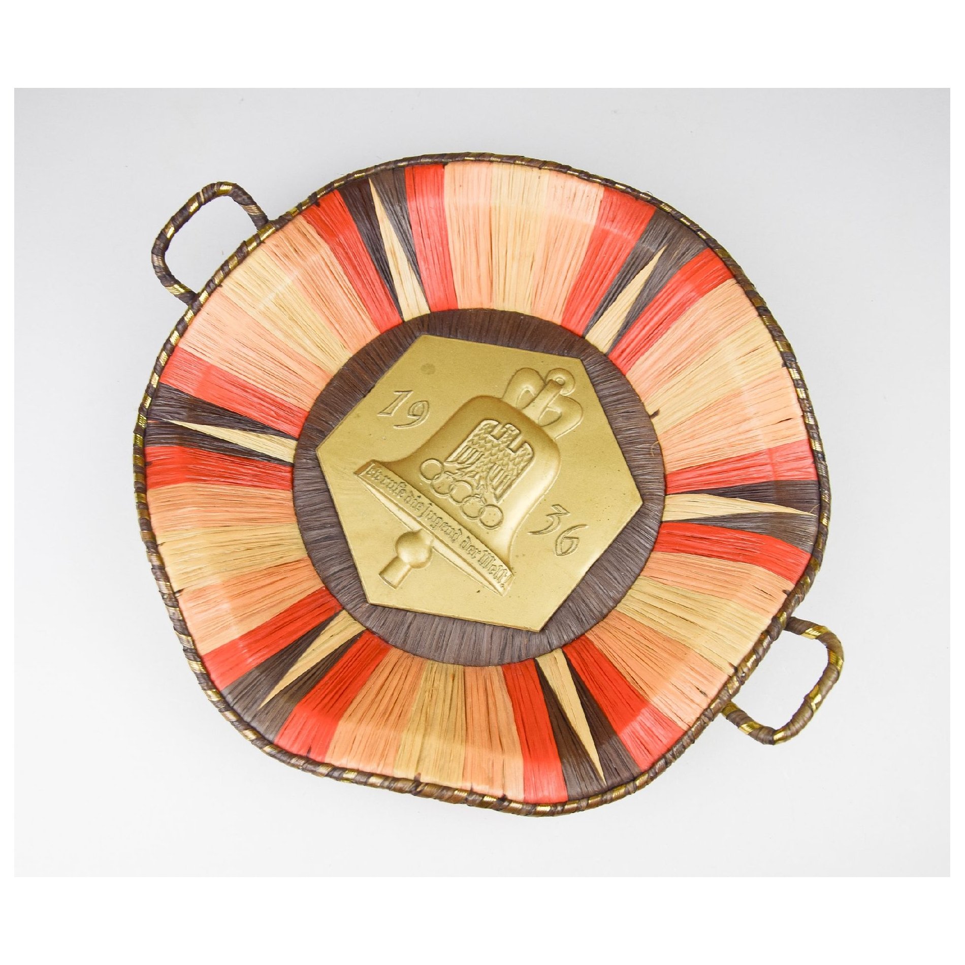 Olympia 1936 Bastkorb 'Ich rufe die Jugend der Welt' — image 2