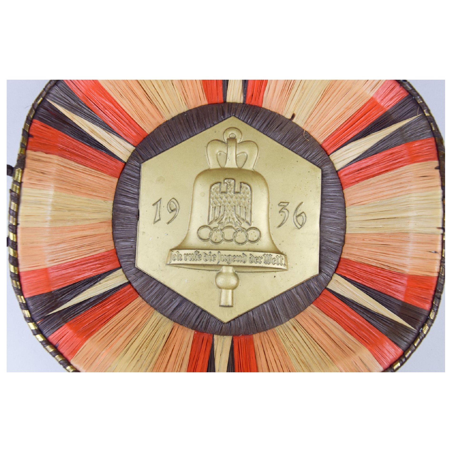 Olympia 1936 Bastkorb 'Ich rufe die Jugend der Welt' — image 3