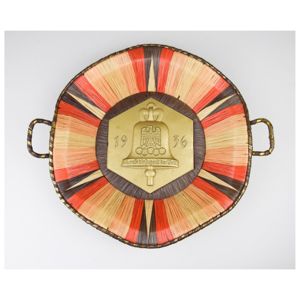 Olympia 1936 Bastkorb 'Ich rufe die Jugend der Welt'