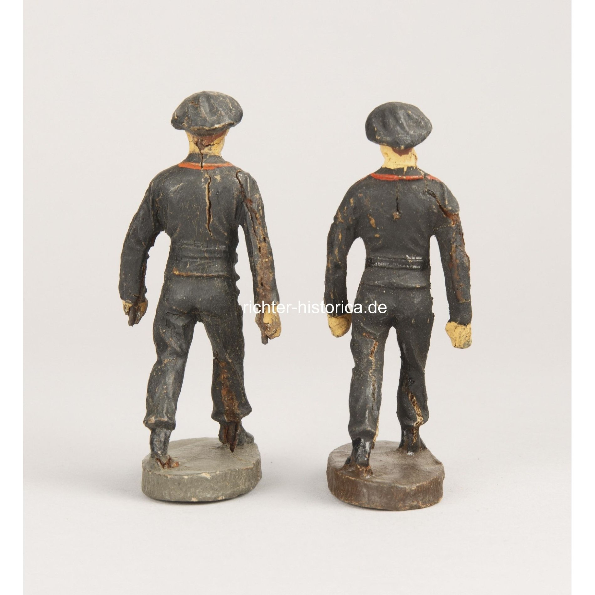 2 Elastolin Panzer Soldaten — image 2