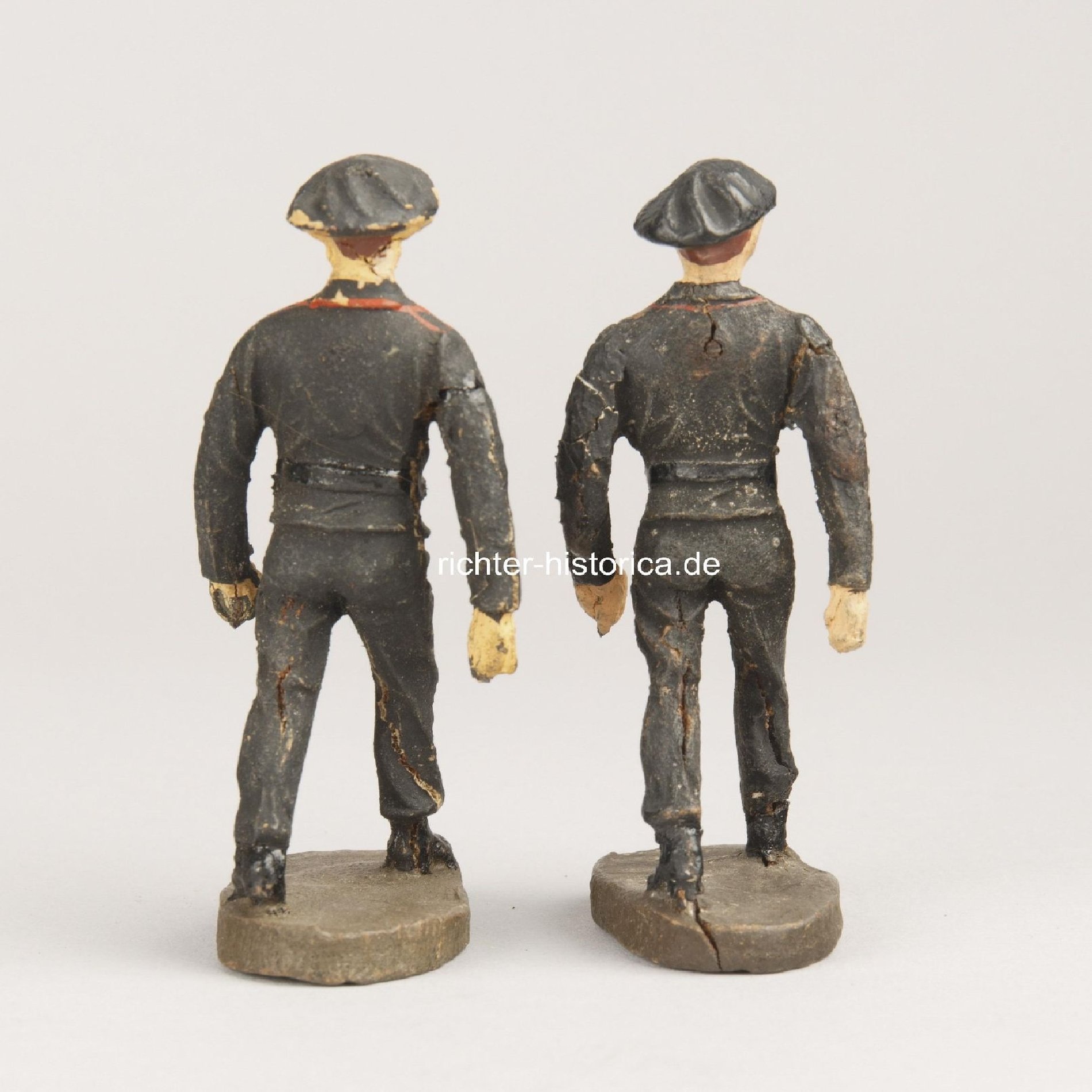 2 Elastolin Figuren der Panzertruppe — image 2