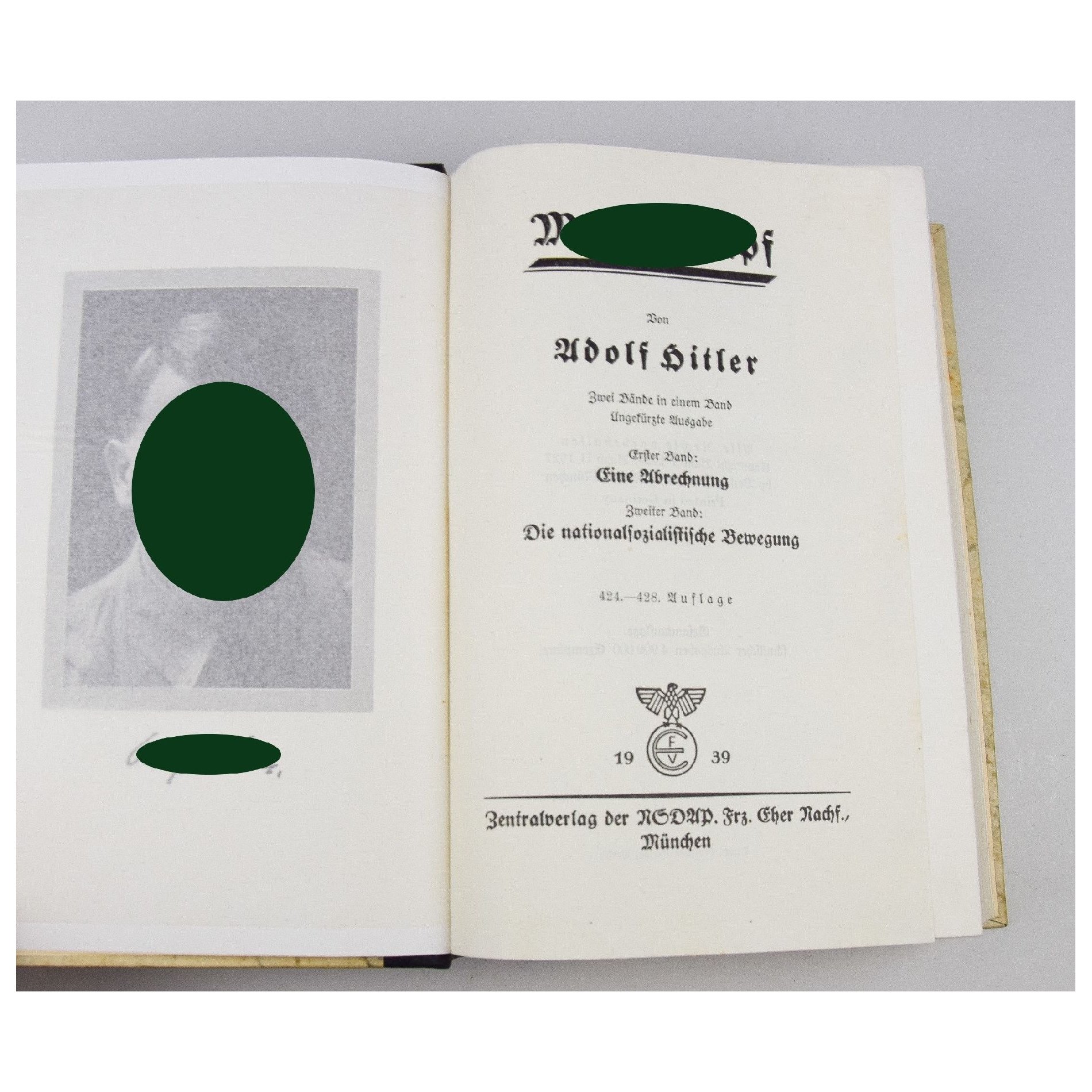 MK Hochzeitsausgabe von 1939 (unbenutzt!) im Schuber — image 3