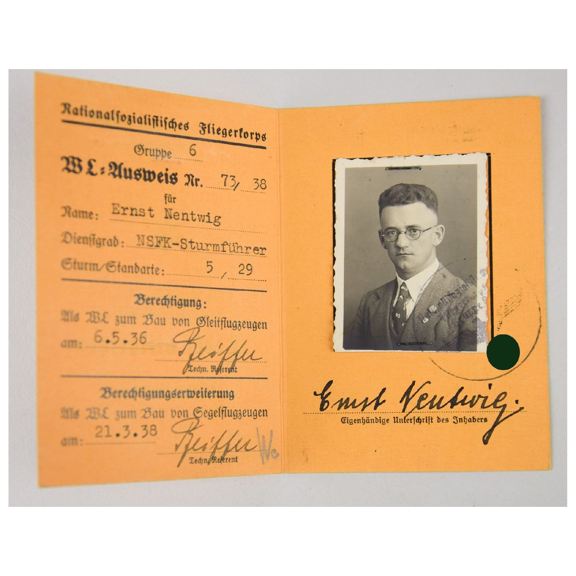 Luftwaffe Nachlass 'Fallschirmjäger Btl. Crahs' mit Verleihung vom Panzerknacker (Sonderabzeichen), extrem selten! — image 19