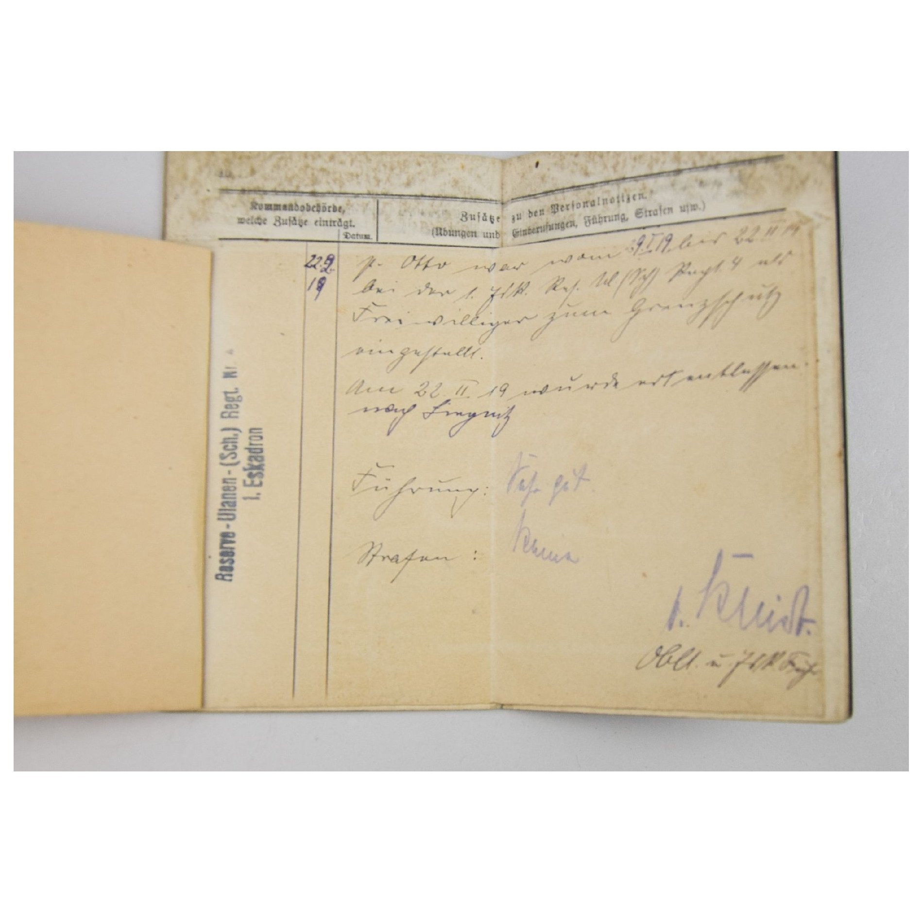 Nachlass Eiserne Kreuz 2.Klasse 1914 mit großer Urkunde — image 10