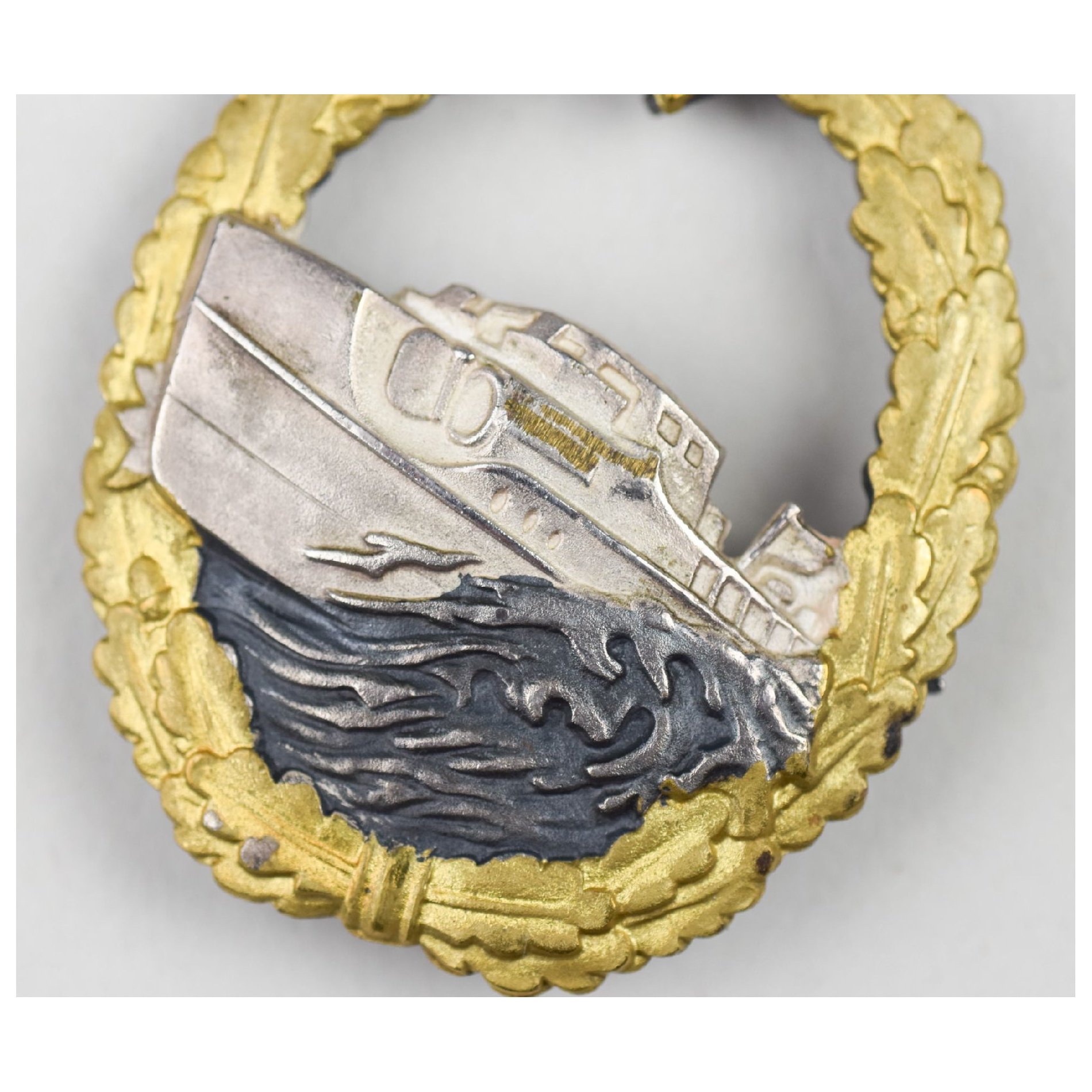 Kriegsmarine Schnellboot Abzeichen 1.Form im Zustand 1 — image 4