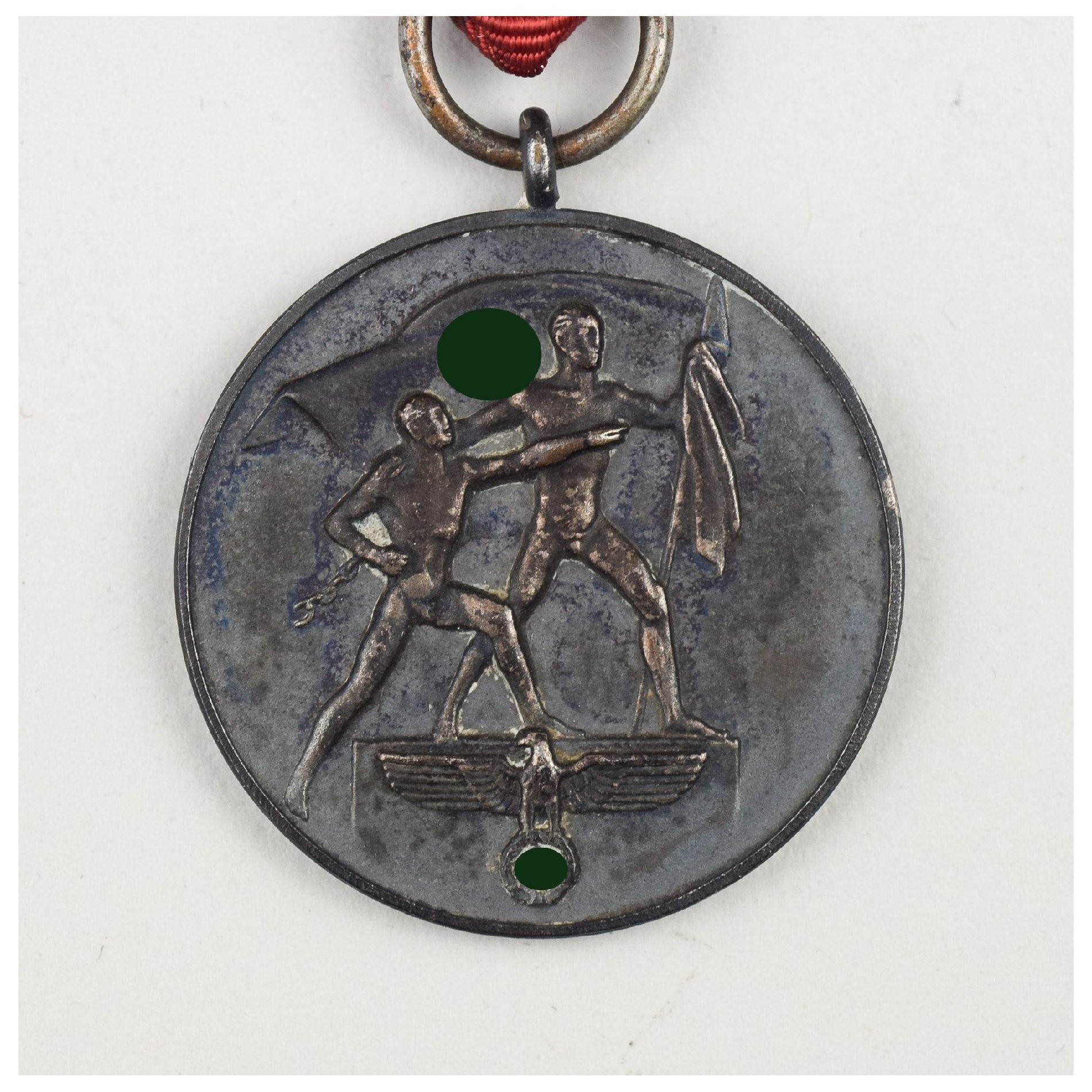 Anschluss Österreich Medaille, Zur Erinnerung An Den 13.März 1938 Im Etui — image 2