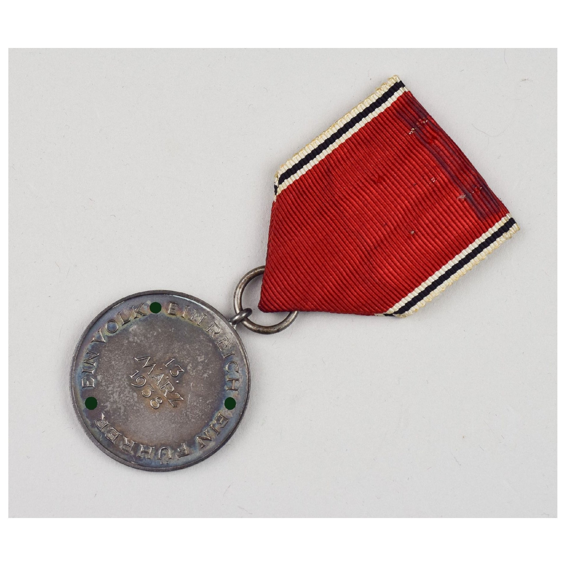 Anschluss Österreich Medaille, Zur Erinnerung An Den 13.März 1938 Im Etui — image 4