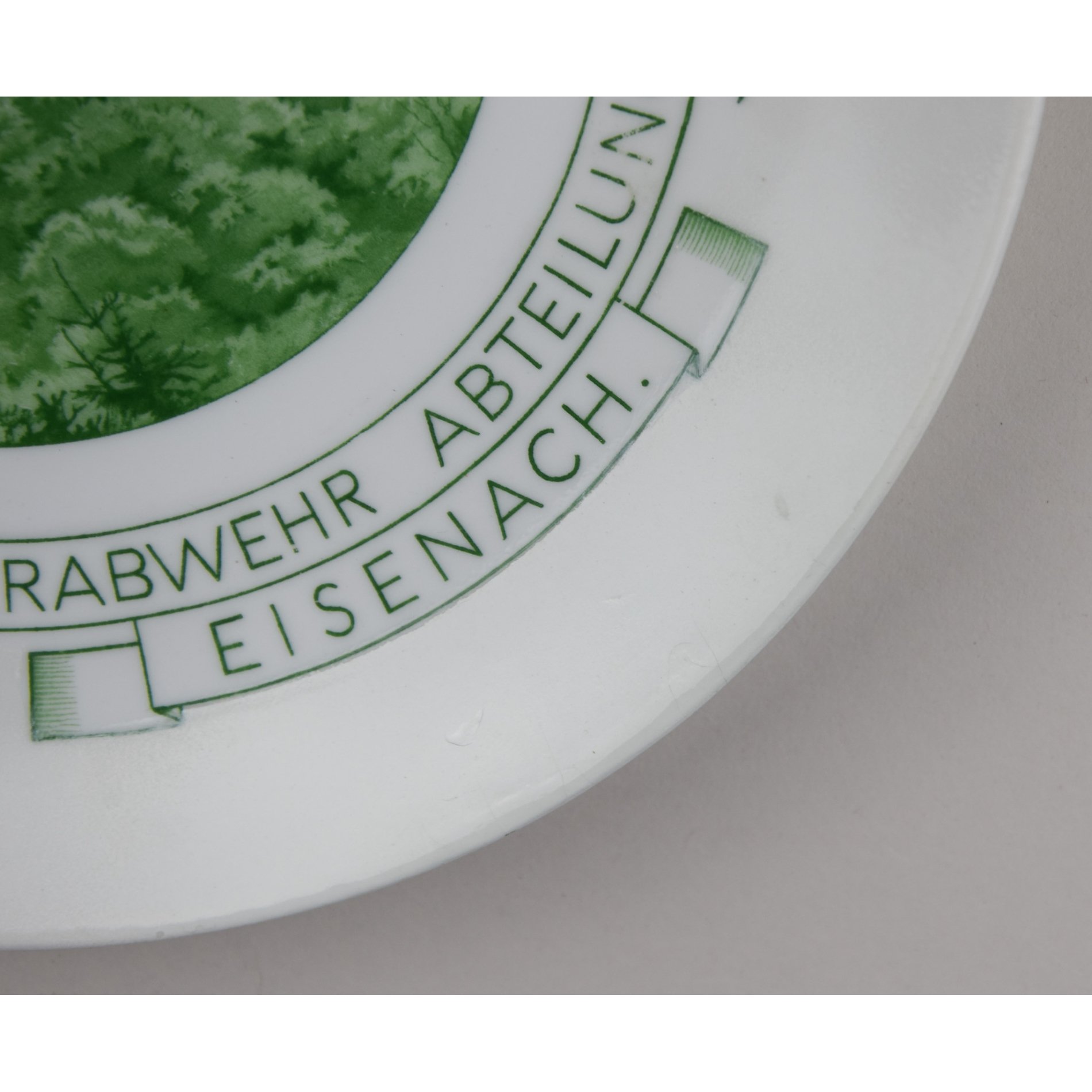 Meissen Porzellanteller 'Panzerabwehr Abteilung 37 Eisenach' — image 6
