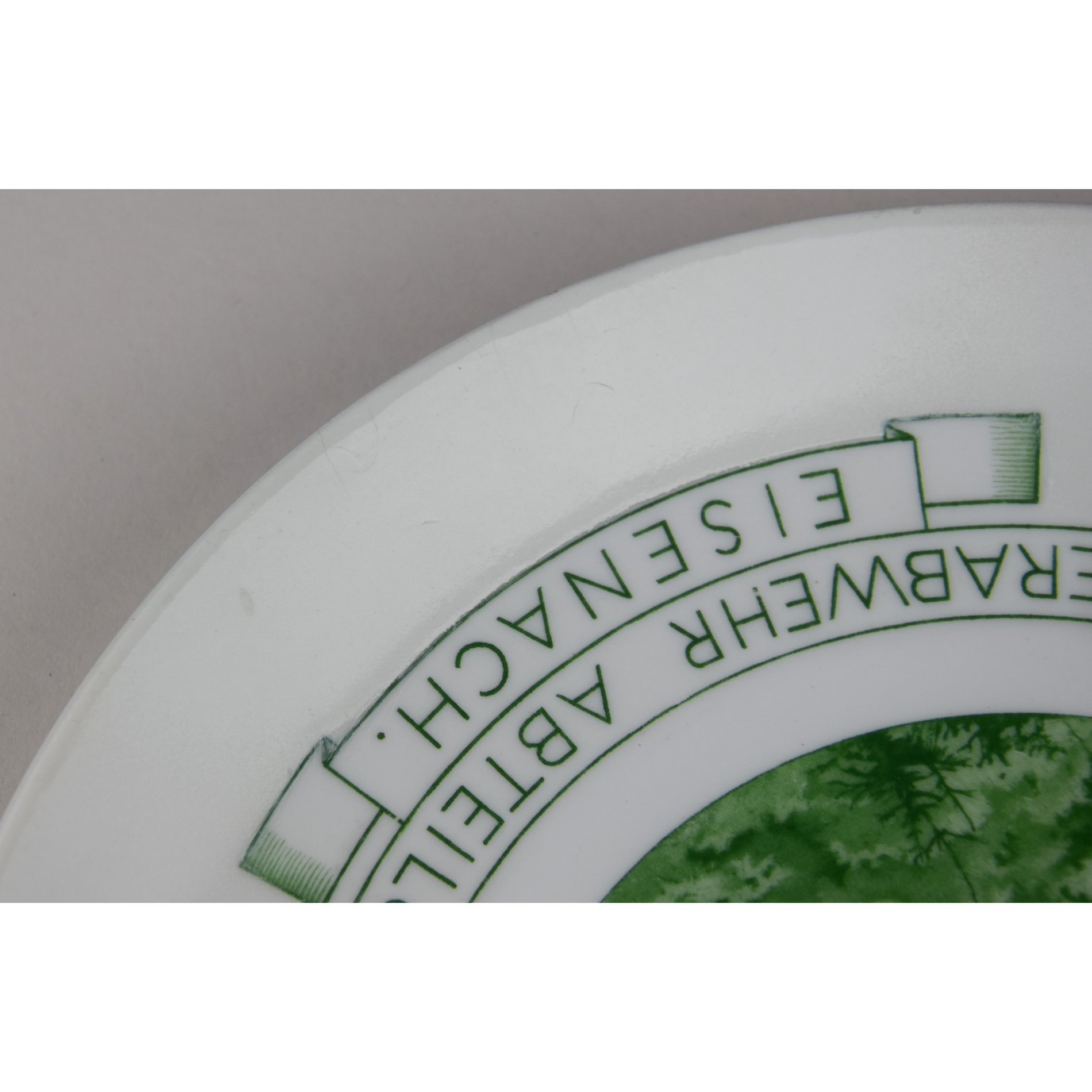 Meissen Porzellanteller 'Panzerabwehr Abteilung 37 Eisenach' — image 7