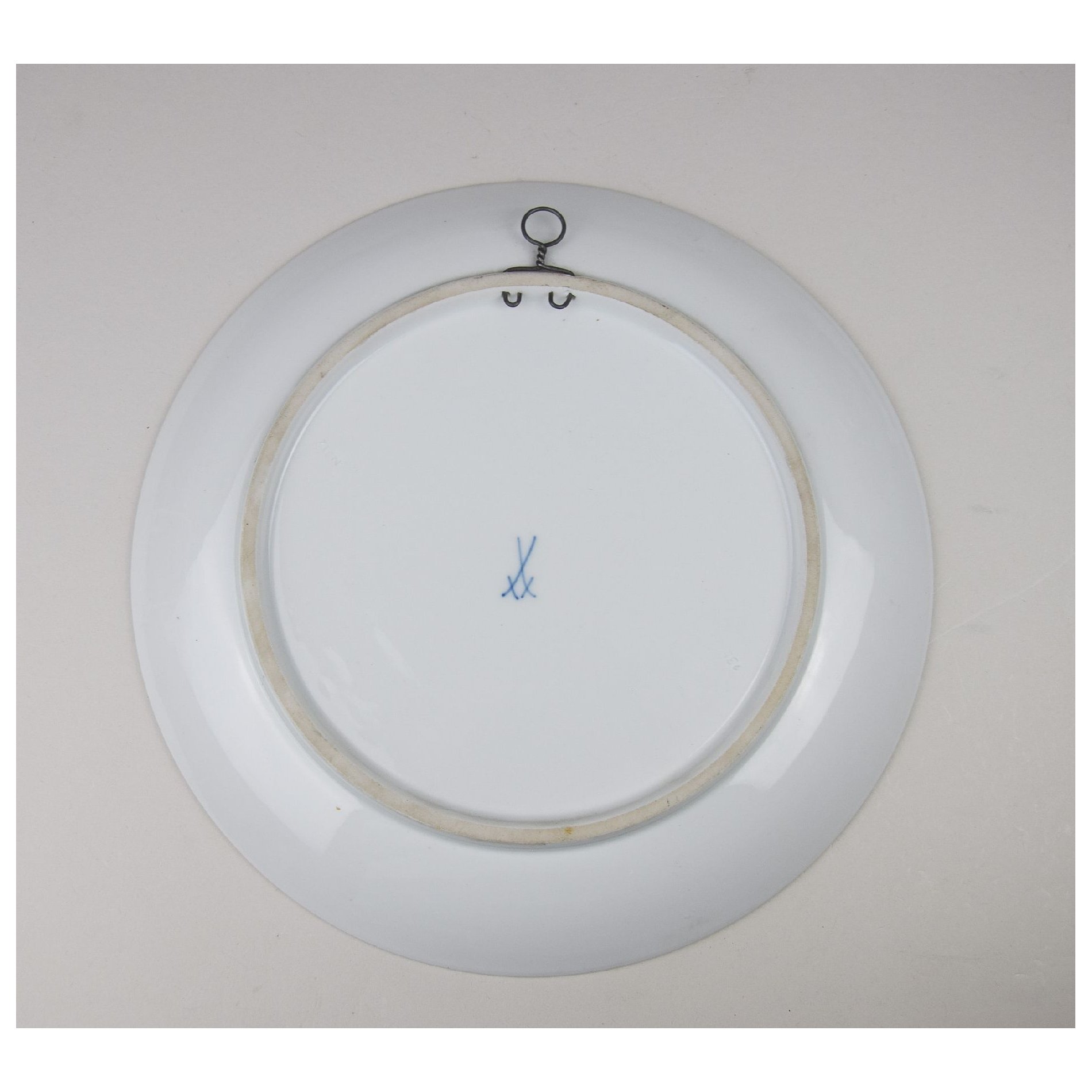 Meissen Porzellanteller 'II. K.w. Trsp. Rgt. 605 1939' — image 4