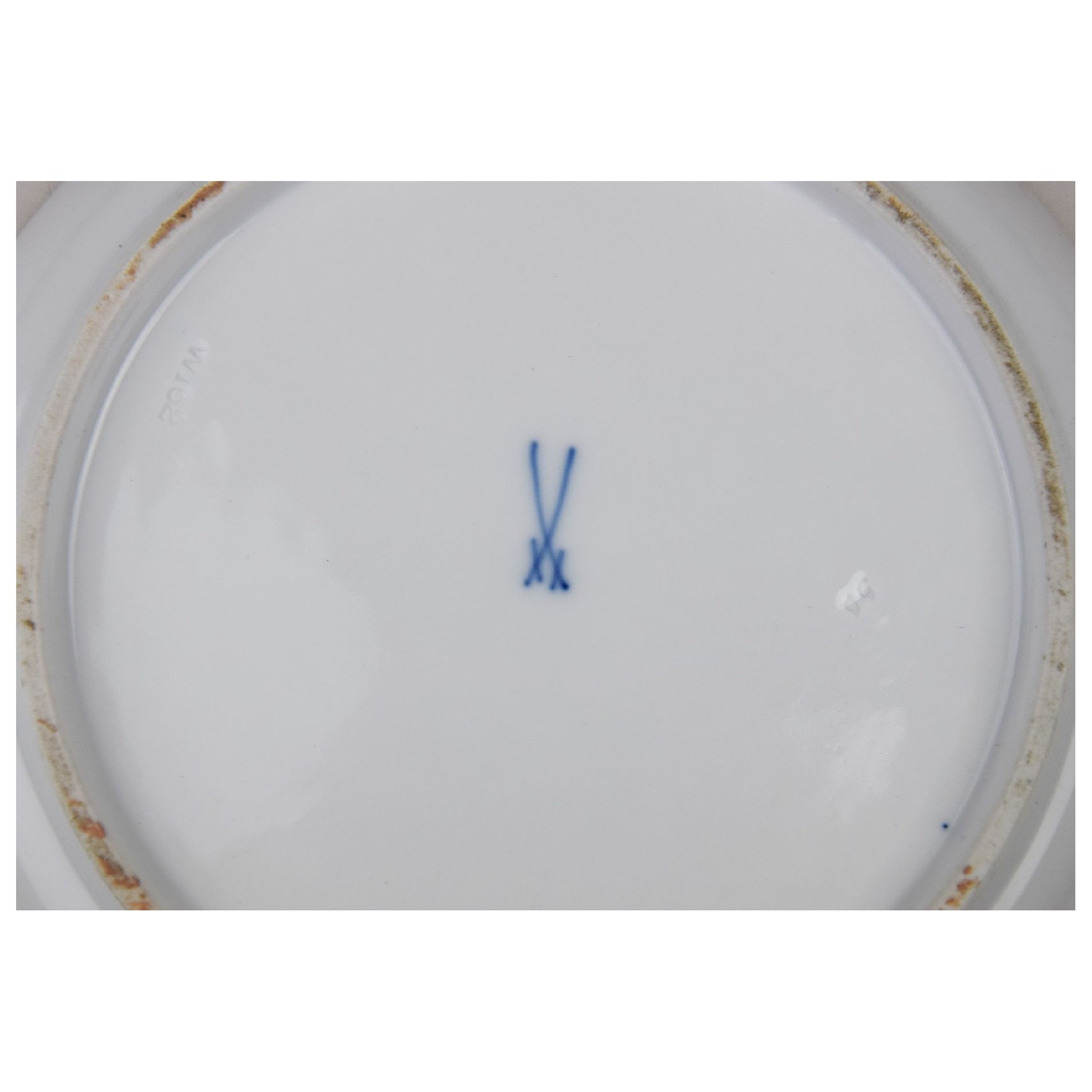 Meissen Porzellanteller 'Der Kommandierende General und Befehlshaber im Heeresgebiet Mitte' selten! — image 7