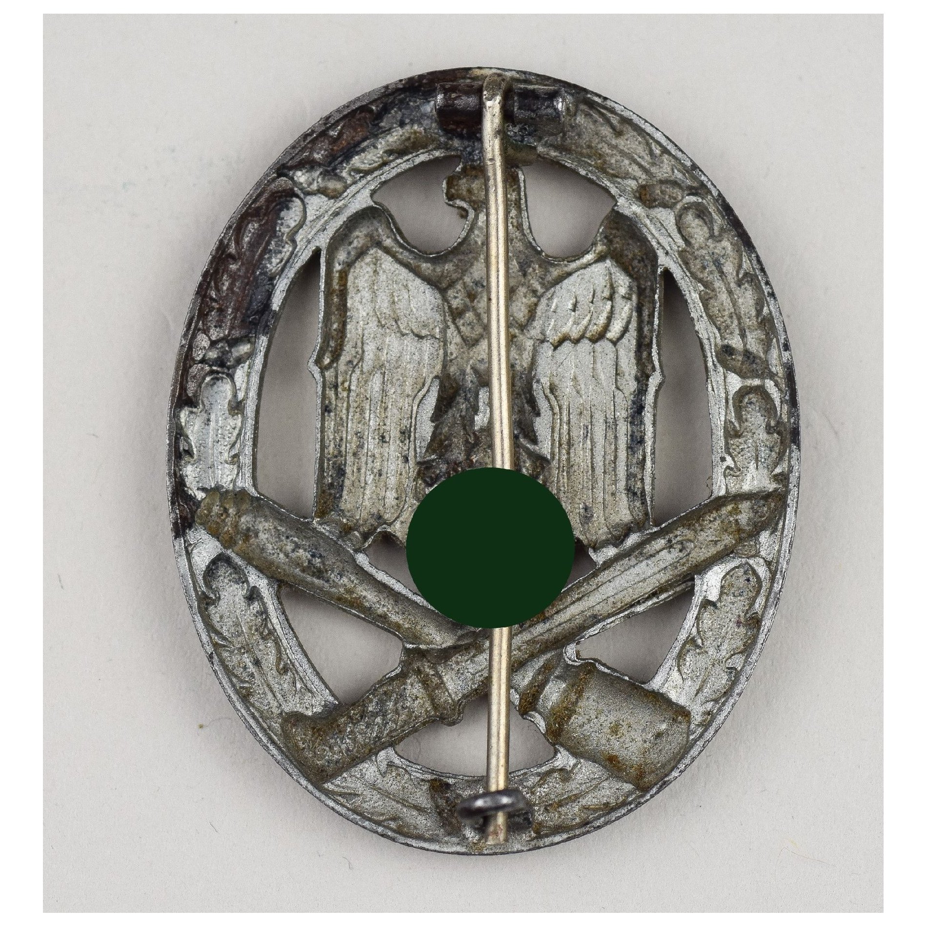 Allgemeines Sturmabzeichen in Silber Assmann Typ Acier 1.1.2 — image 3