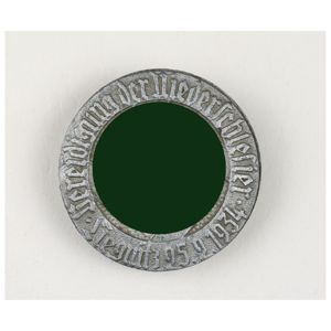 Abzeichen 'Vereidigung der Niederschlesier Liegnitz 25.2.1934'