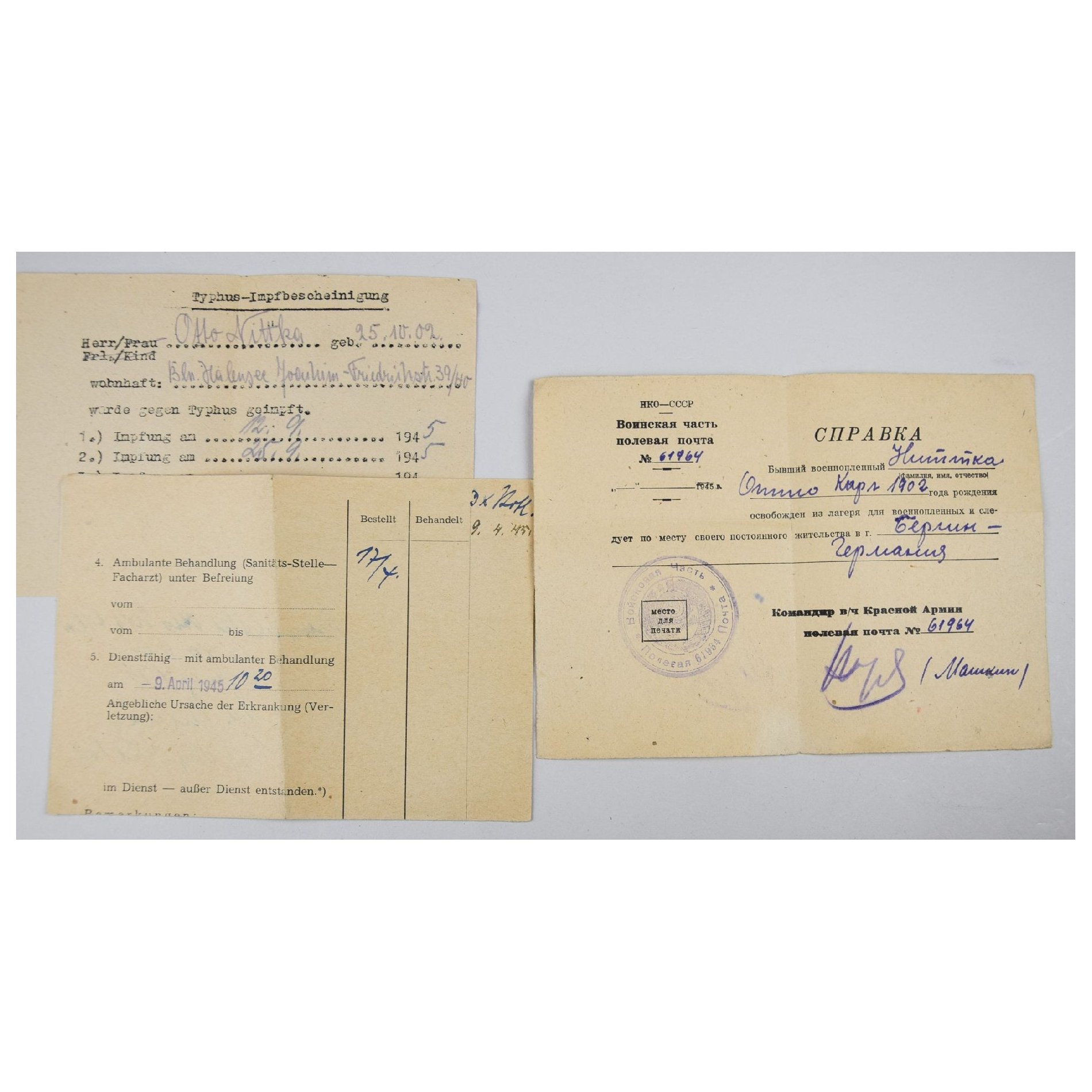 Wehrpass eines Berliners — image 3