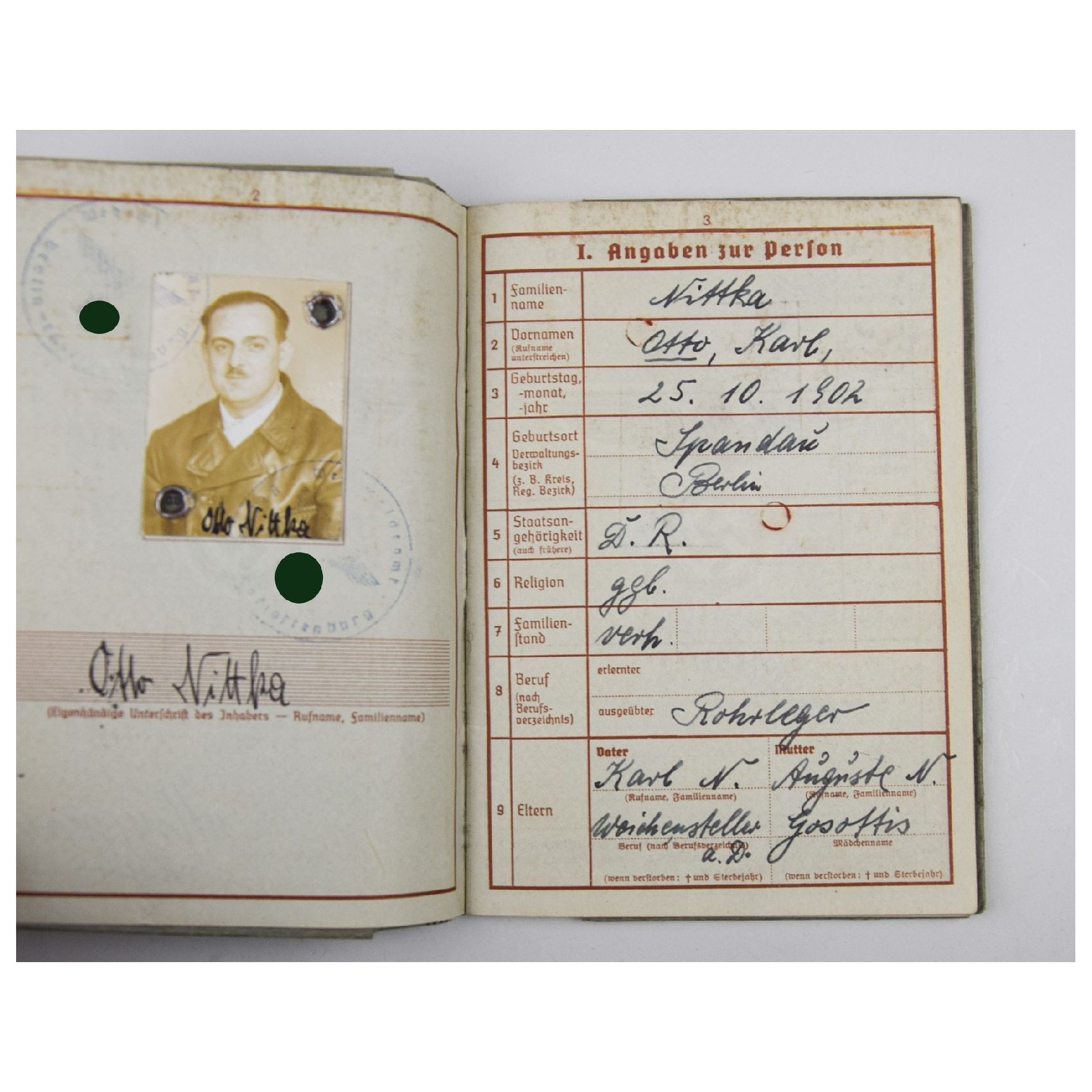 Wehrpass eines Berliners — image 5