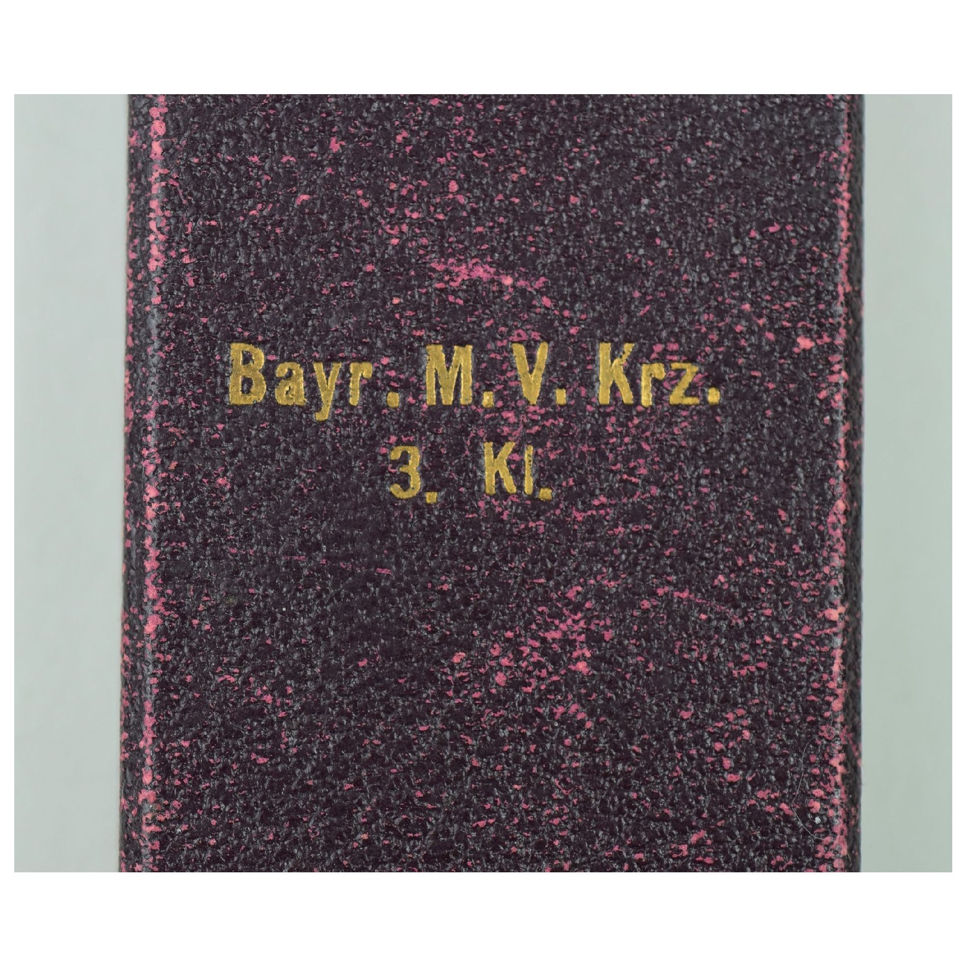 Etui für das bayrische Militärverdienstkreuz 3.Klasse mit Schwertern — image 3